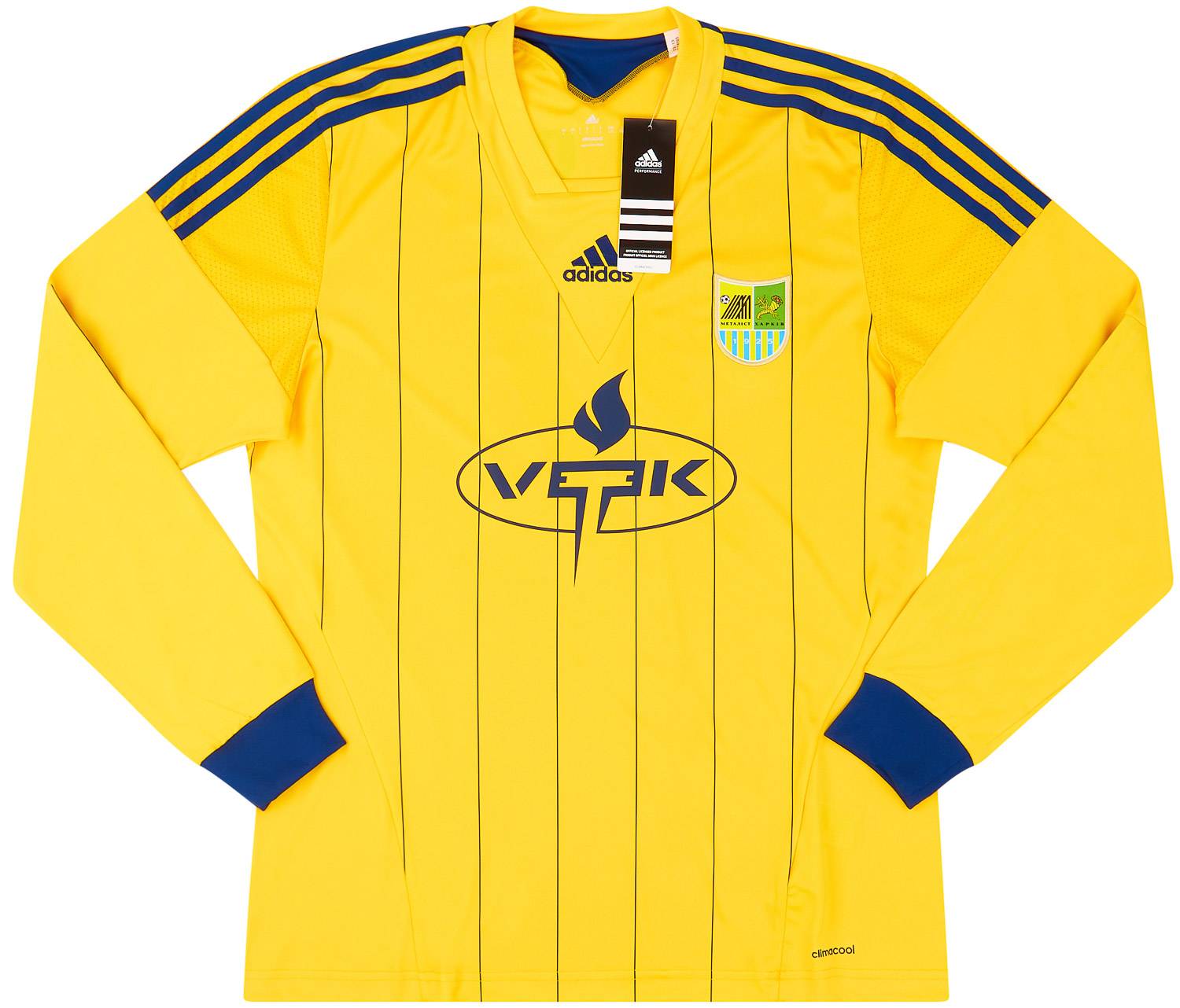 2013-14 Metalist Kharkiv Player Issue Home L/S Shirt Sosa #11 *w/Tags*