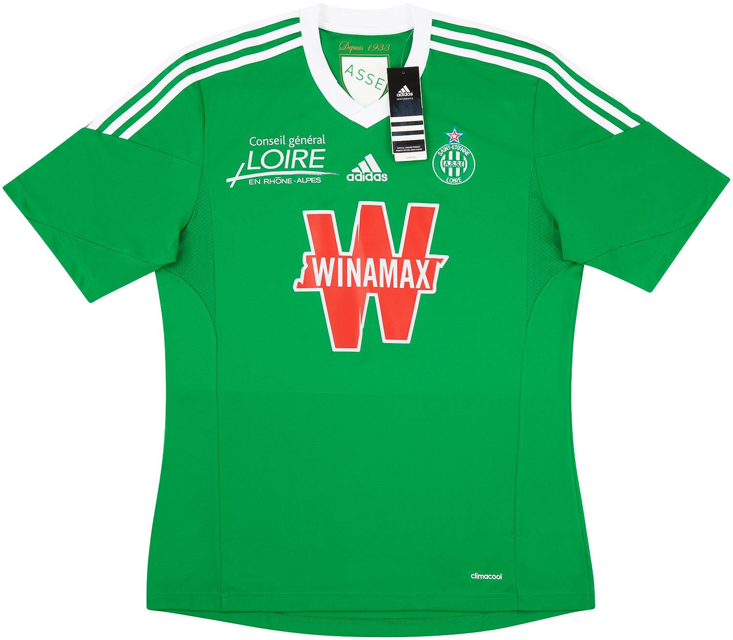 2013-14 Saint Etienne Home Shirt