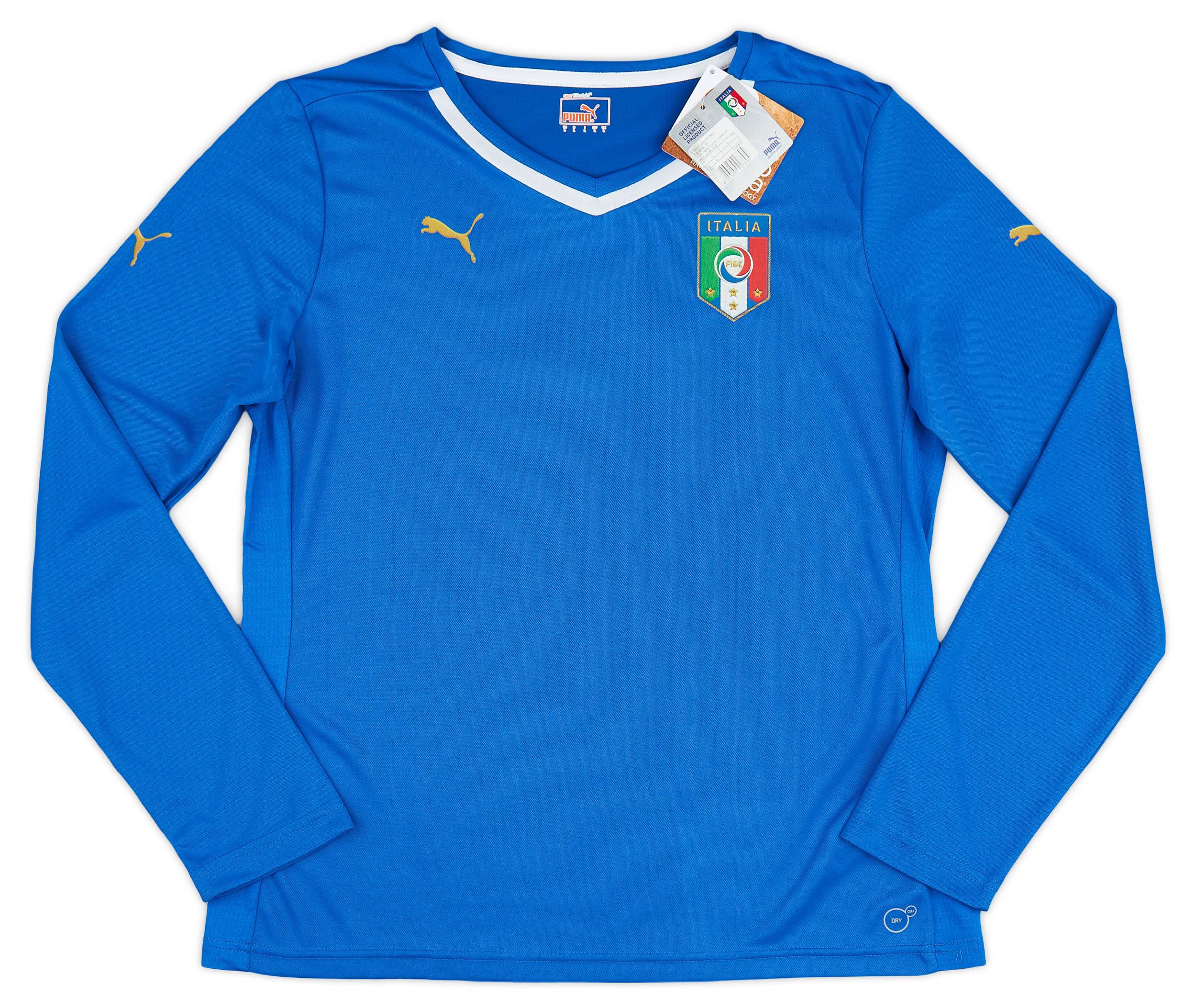 2014-15 Italy Women's Home L/S Shirt