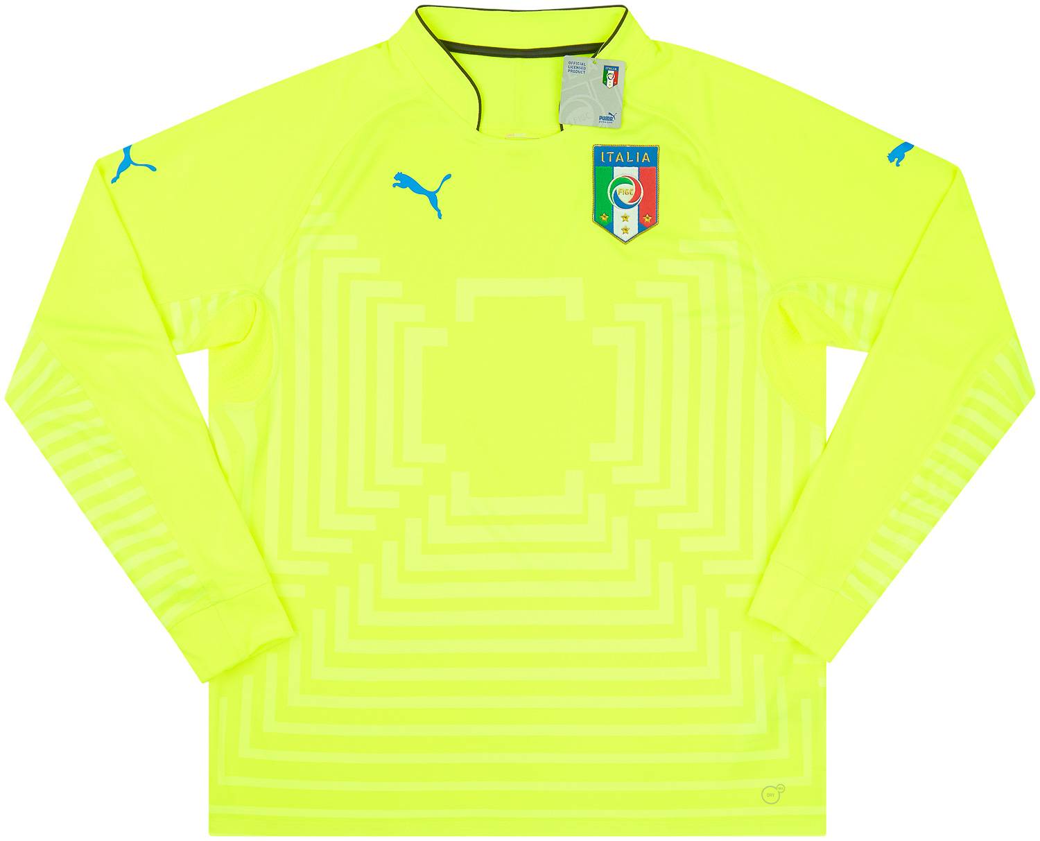 2014-15 Italy Player Issue GK Home Shirt (XL)