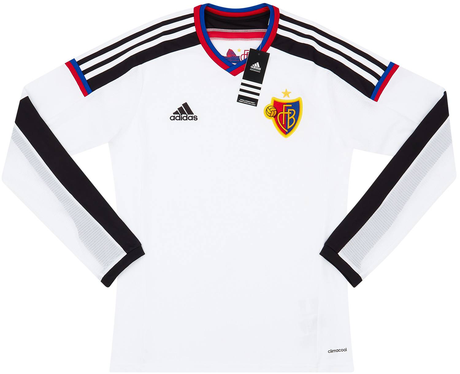 2014-16 FC Basel Player Issue Away L/S Shirt