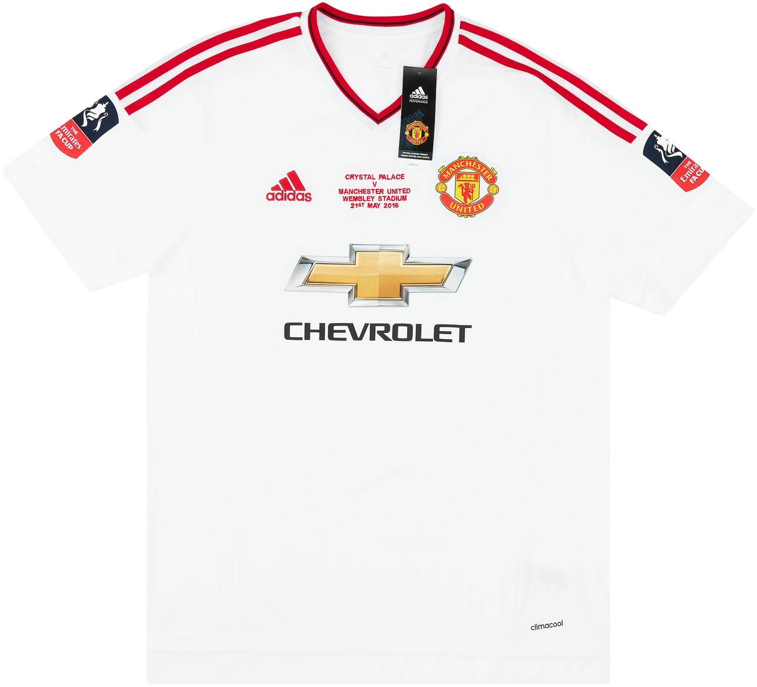 2015-16 Manchester United 'FA Cup Final' Away Shirt