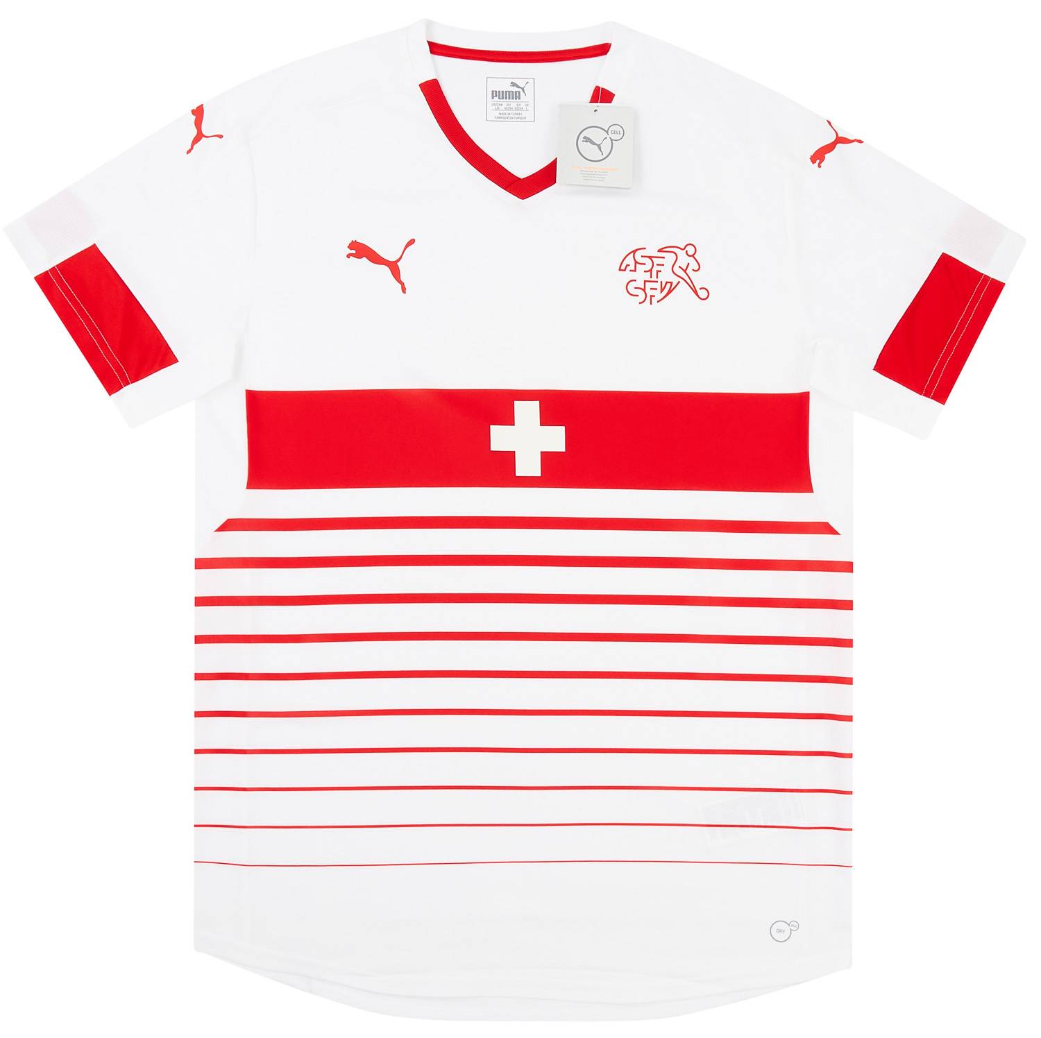 2016-17 Switzerland Player Issue Away Shirt (PRO Fit)