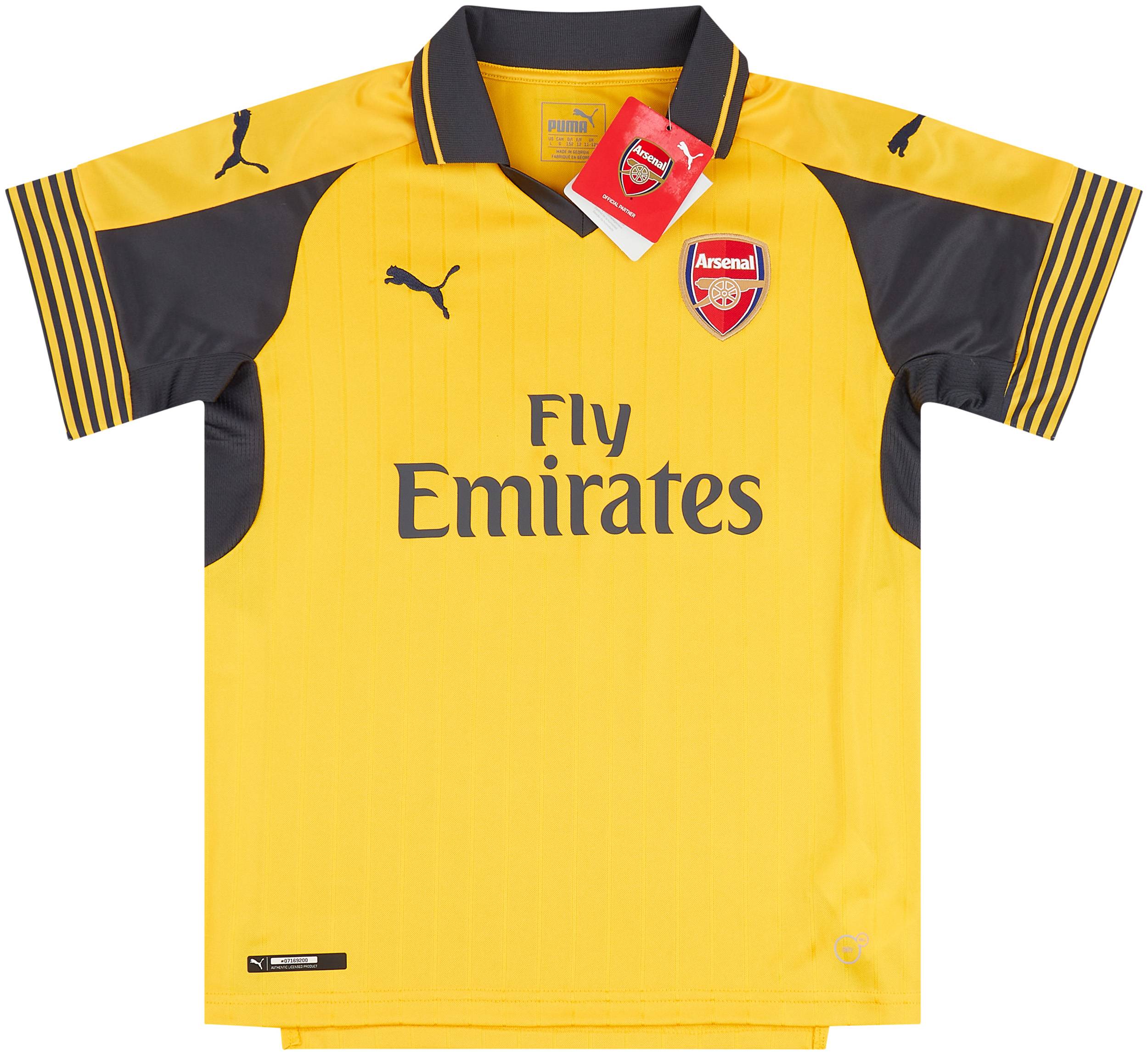 2016 17 Arsenal Away Shirt L.Kids