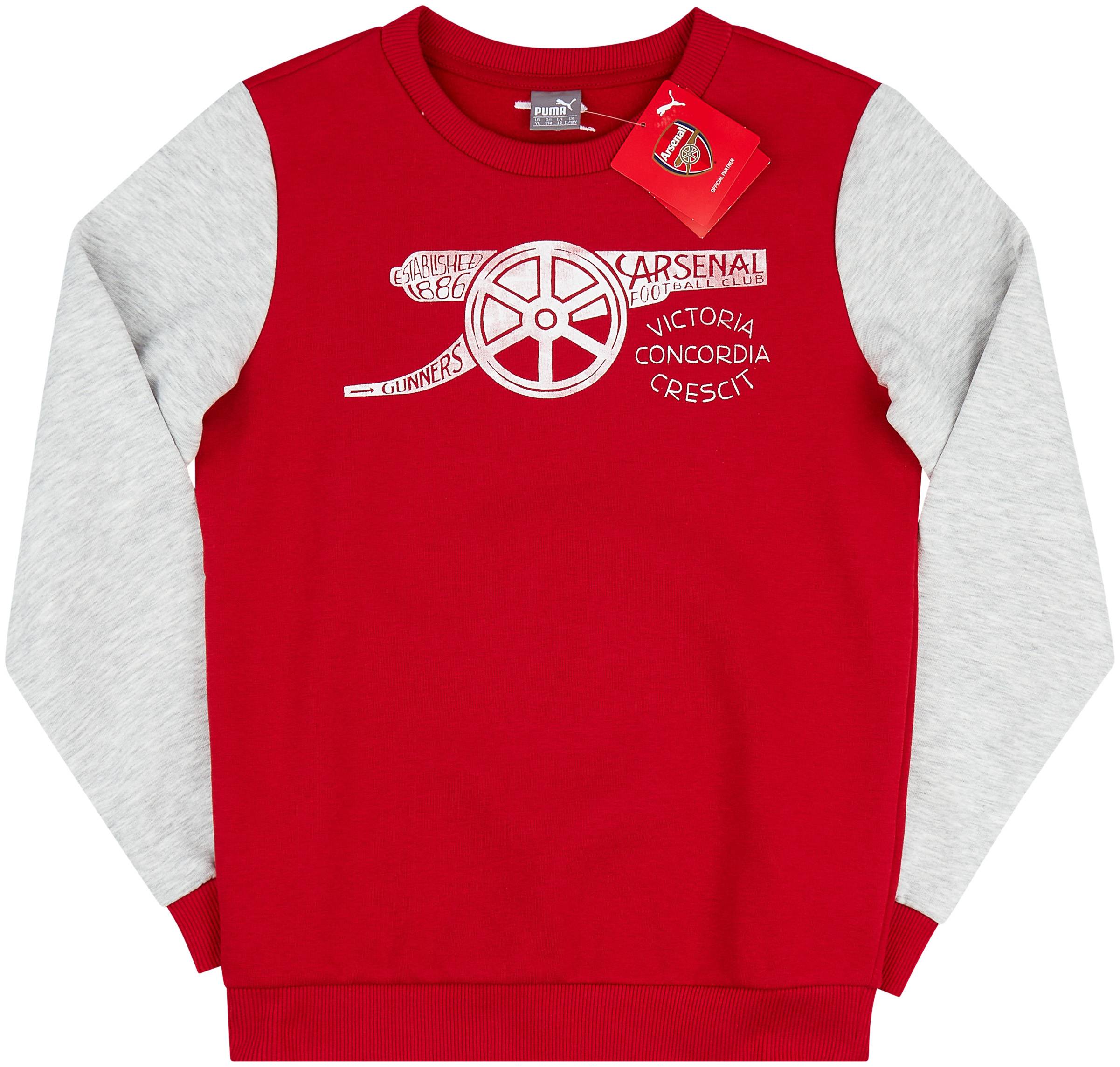 2016-17 Arsenal Puma Fan Sweat Top KIDS