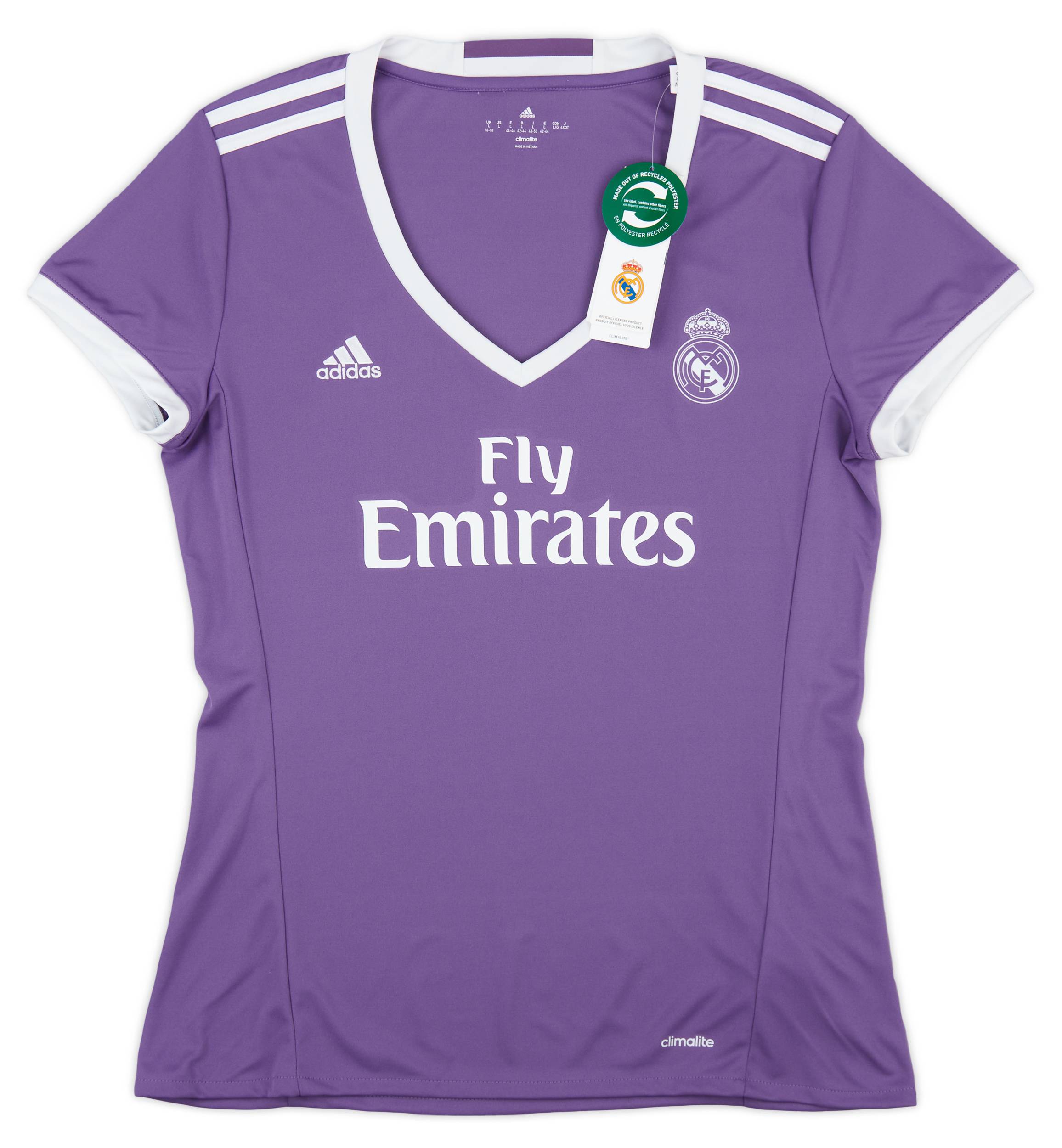 2016-17 Real Madrid Away Shirt Womens