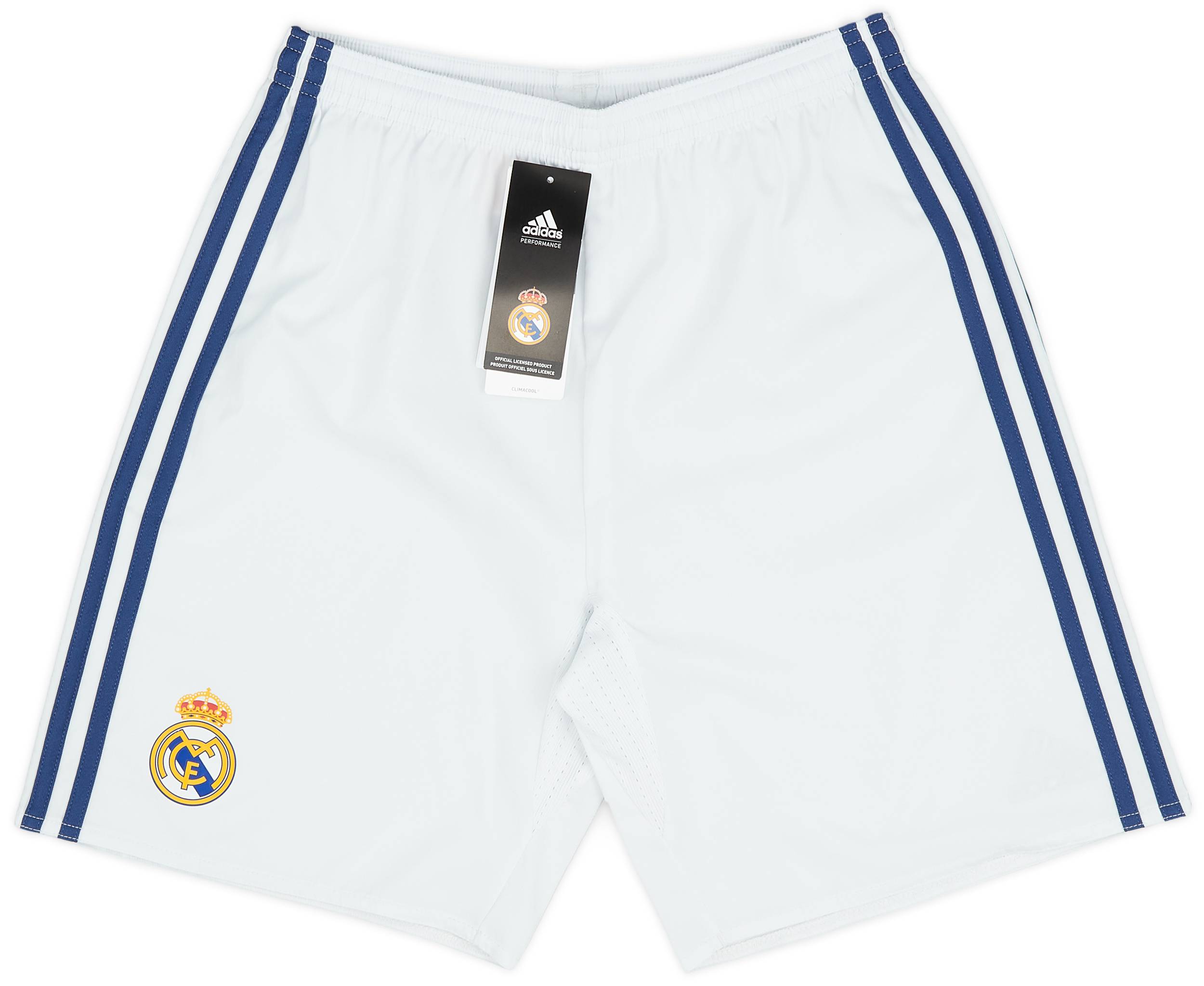 2016-17 Real Madrid Home Shorts - (S.Kids)