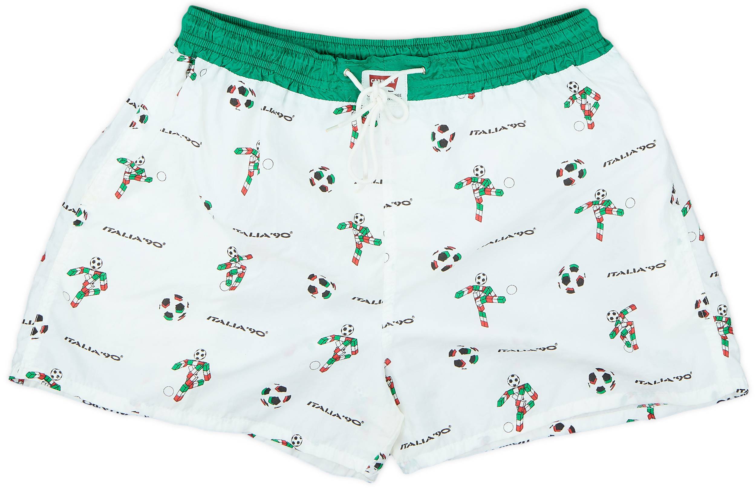1990 Italy 'Italia '90' Leisure Shorts - 8/10 - (M)