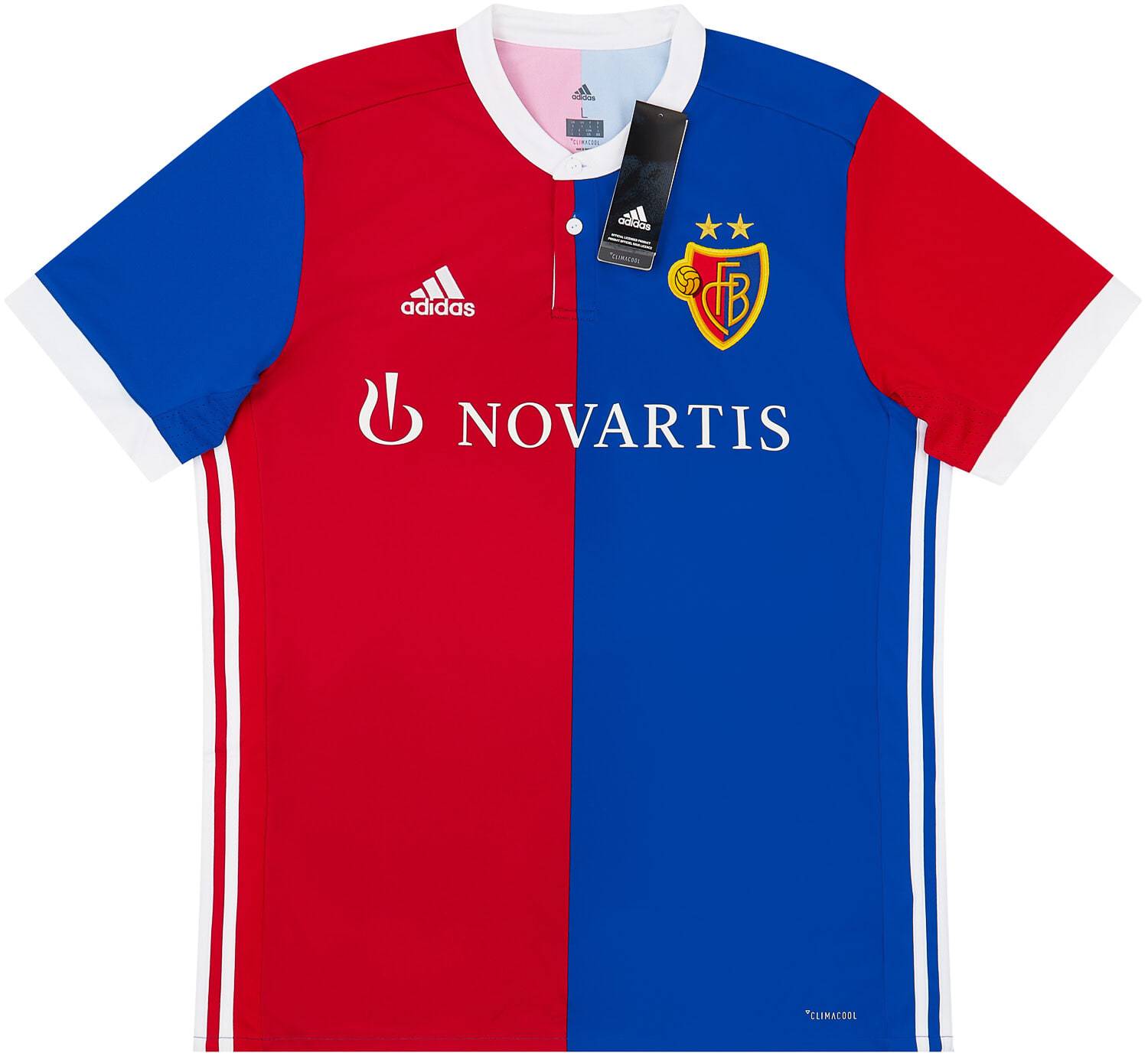 2017-18 FC Basel Home Shirt S