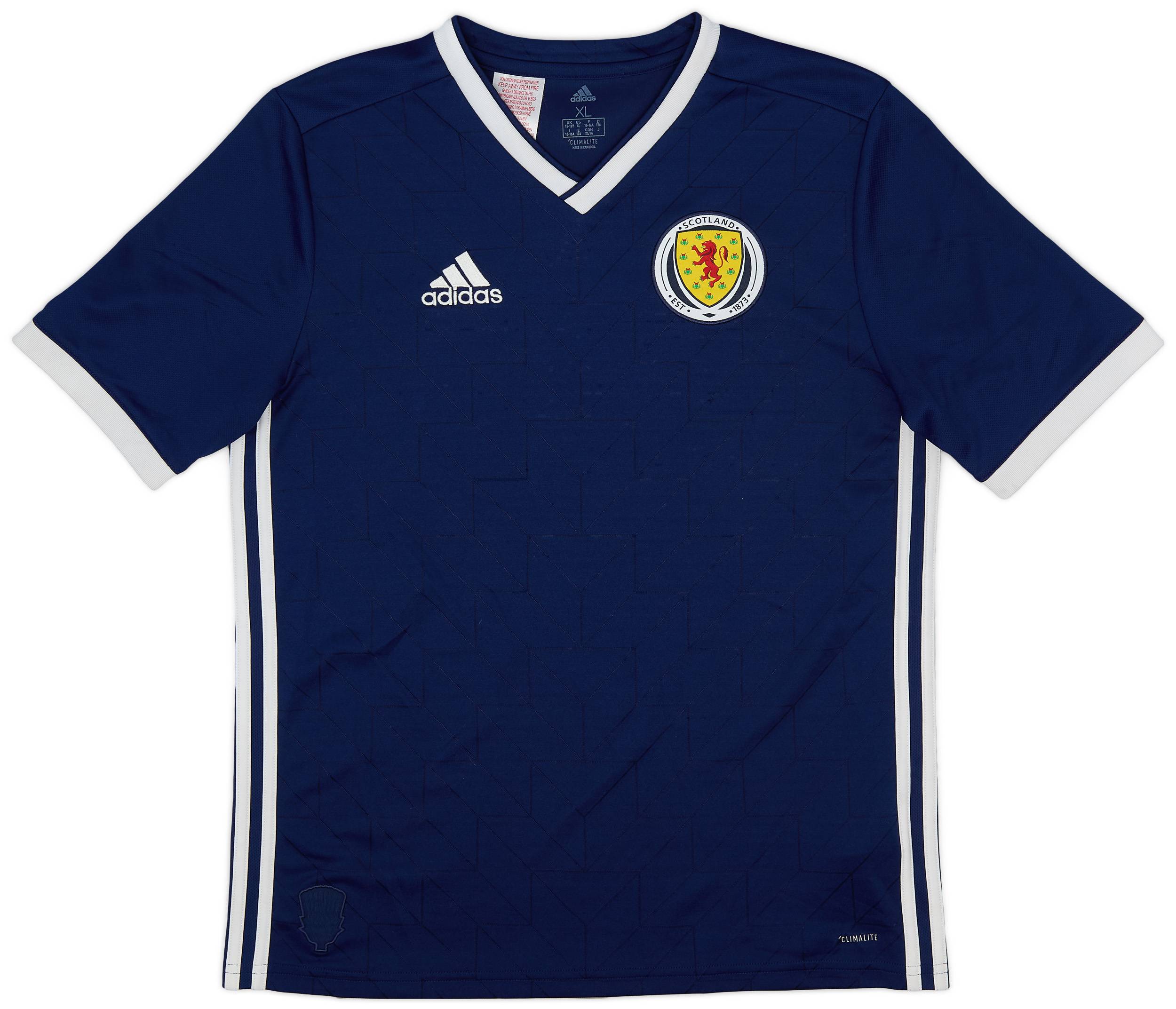 2017-19 Scotland Home Shirt - 8/10 - (XL.Boys)