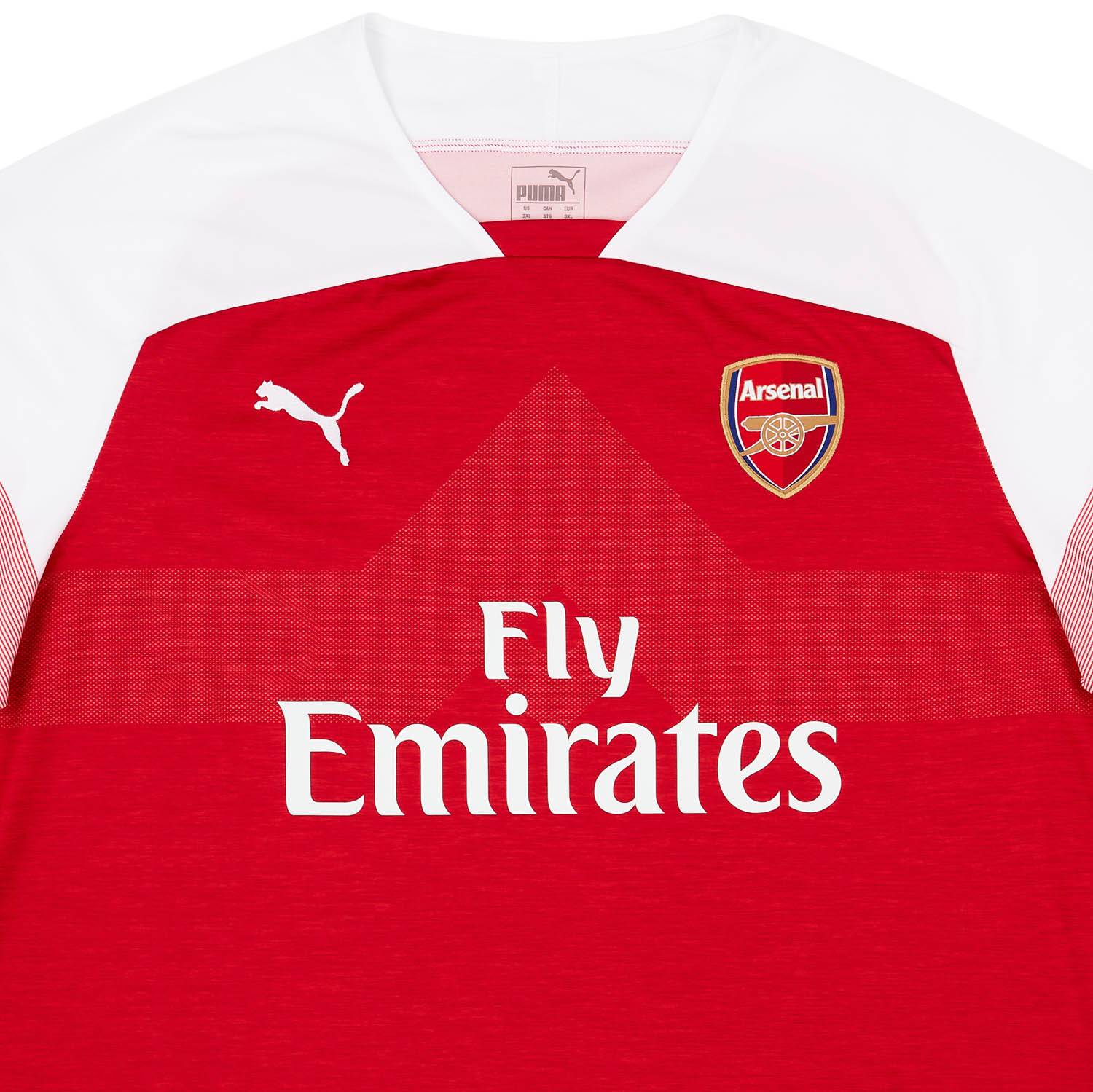 Arsenal ホームユニフォーム XL 2018-19 Arsenal Home Shirt (S)