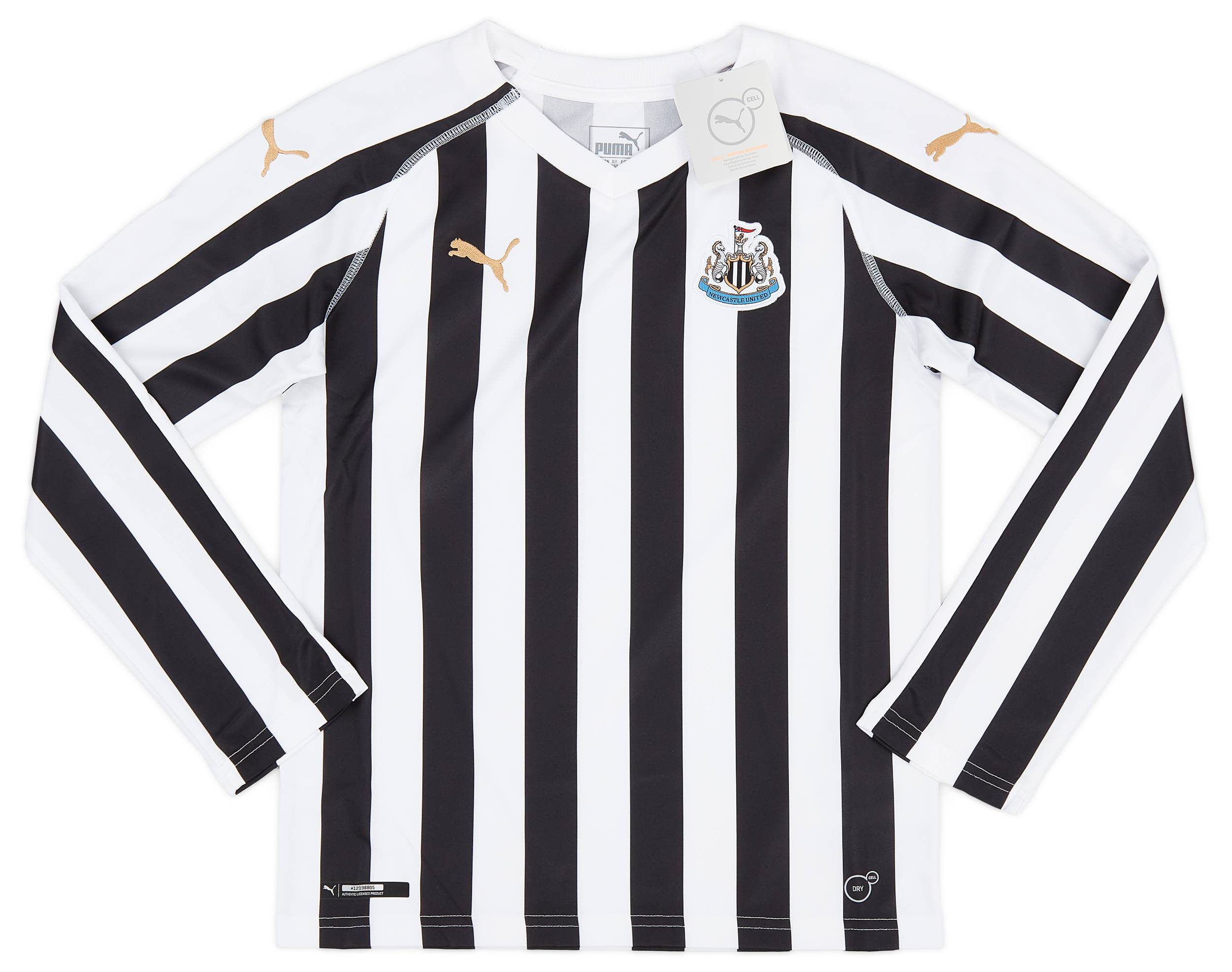 2018-19 Newcastle Home L/S Shirt - (L.Kids)