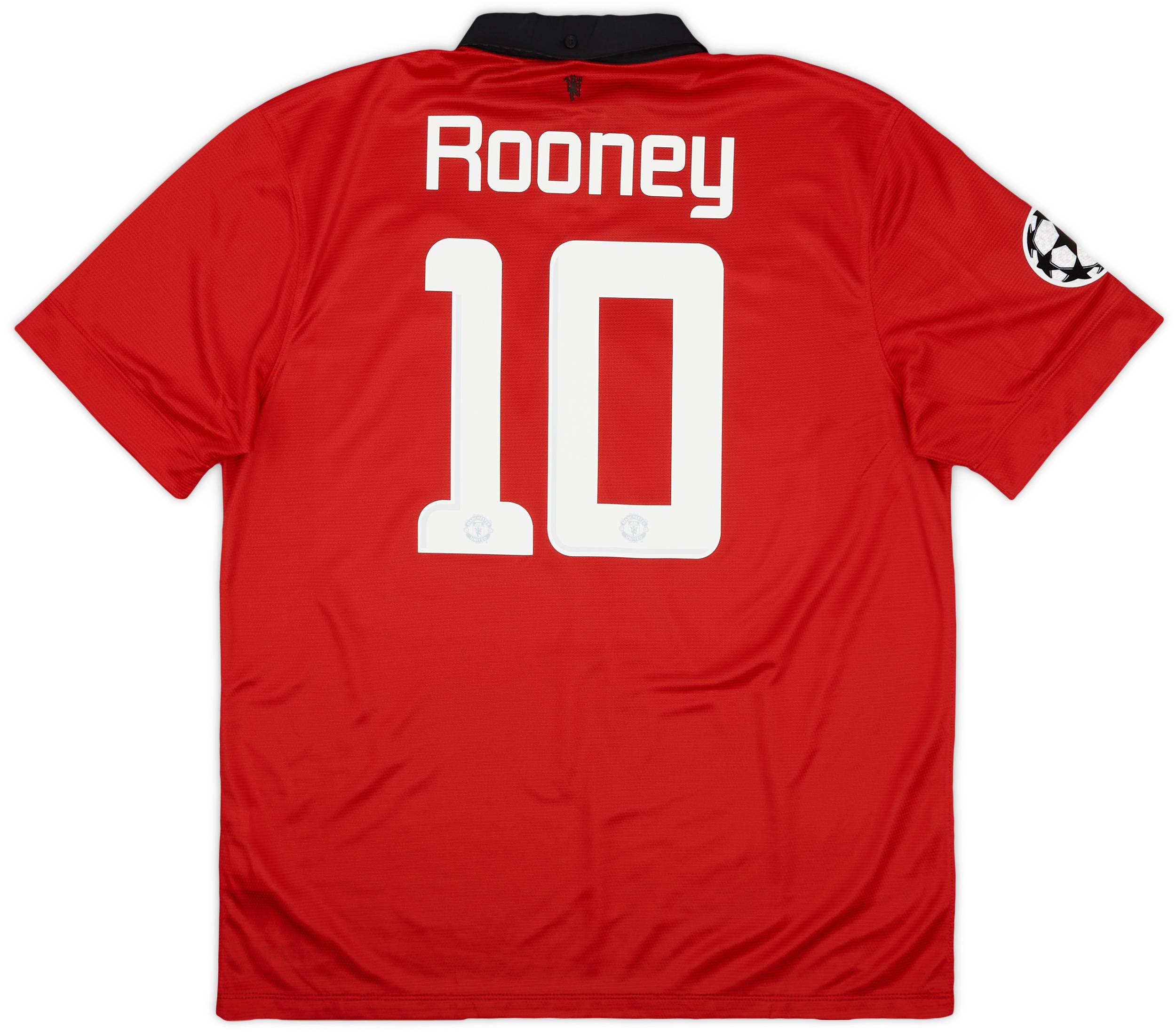 2013-14 Manchester United Home Shirt Rooney #10 (XL)