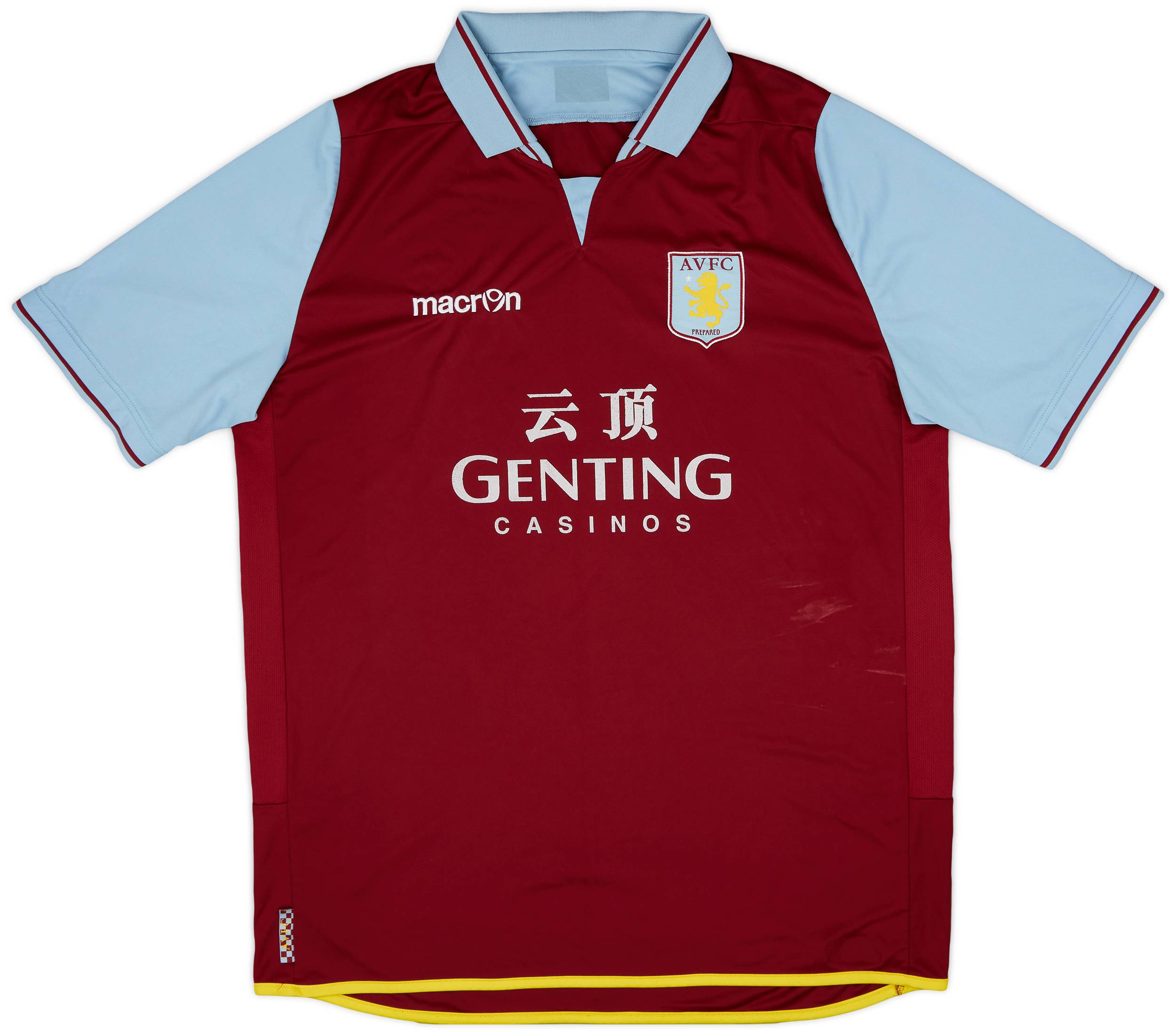 2012-13 Aston Villa Home Shirt - 5/10 - (XL)