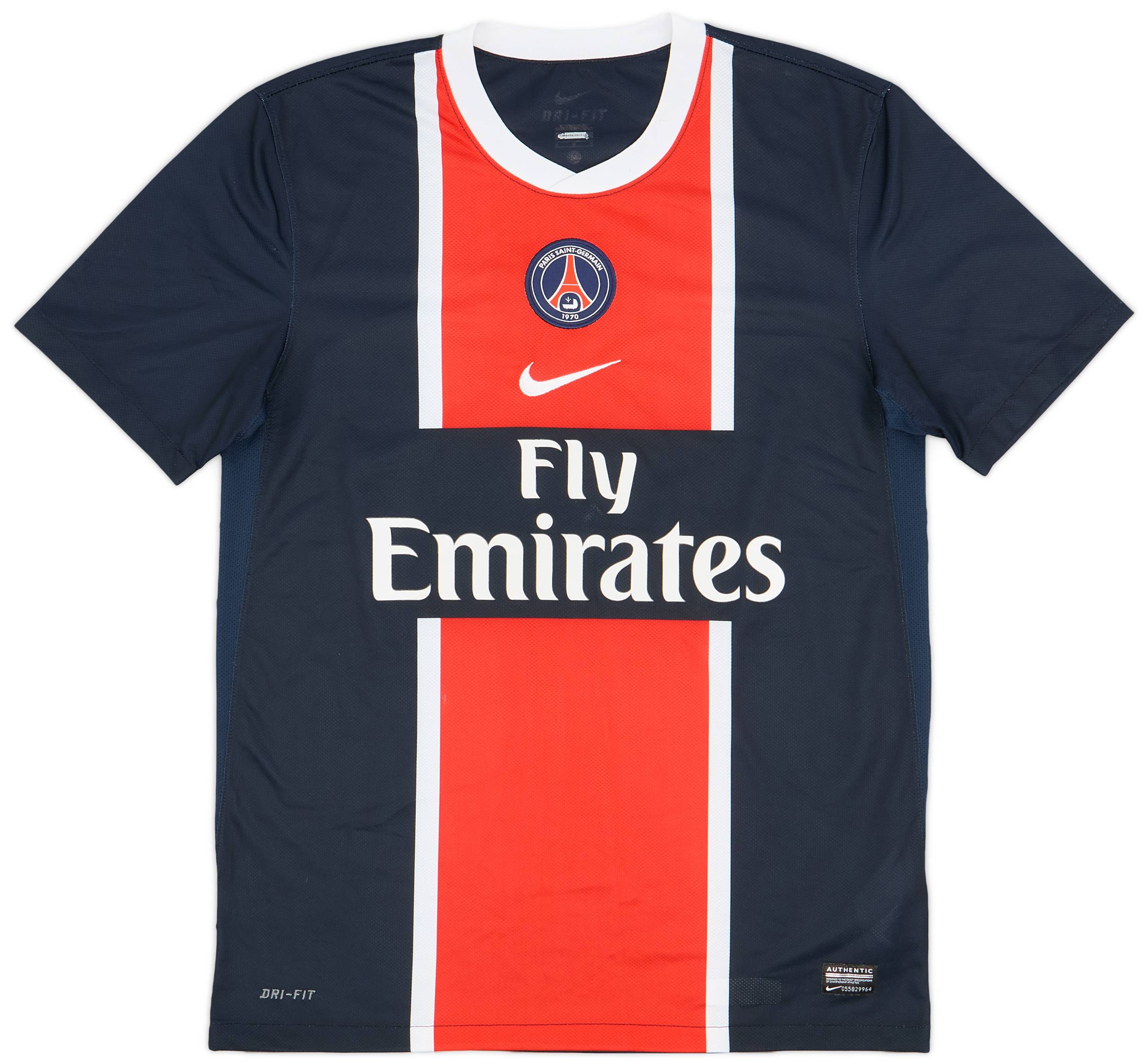 2011-12 Paris Saint-Germain Home Shirt - 8/10 - (XL)