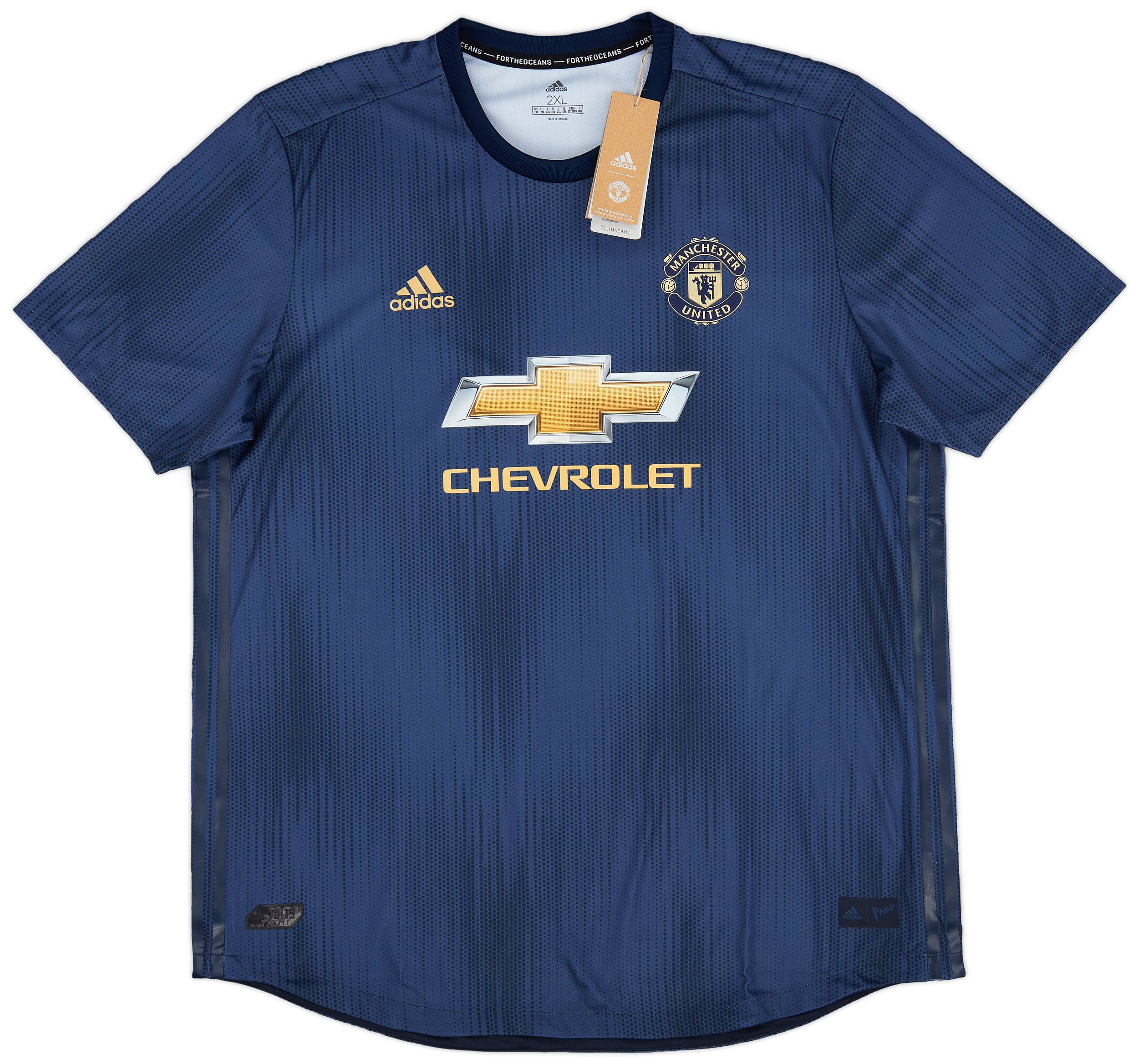 2018-19 Manchester United Authentic Third Shirt - (XXL)