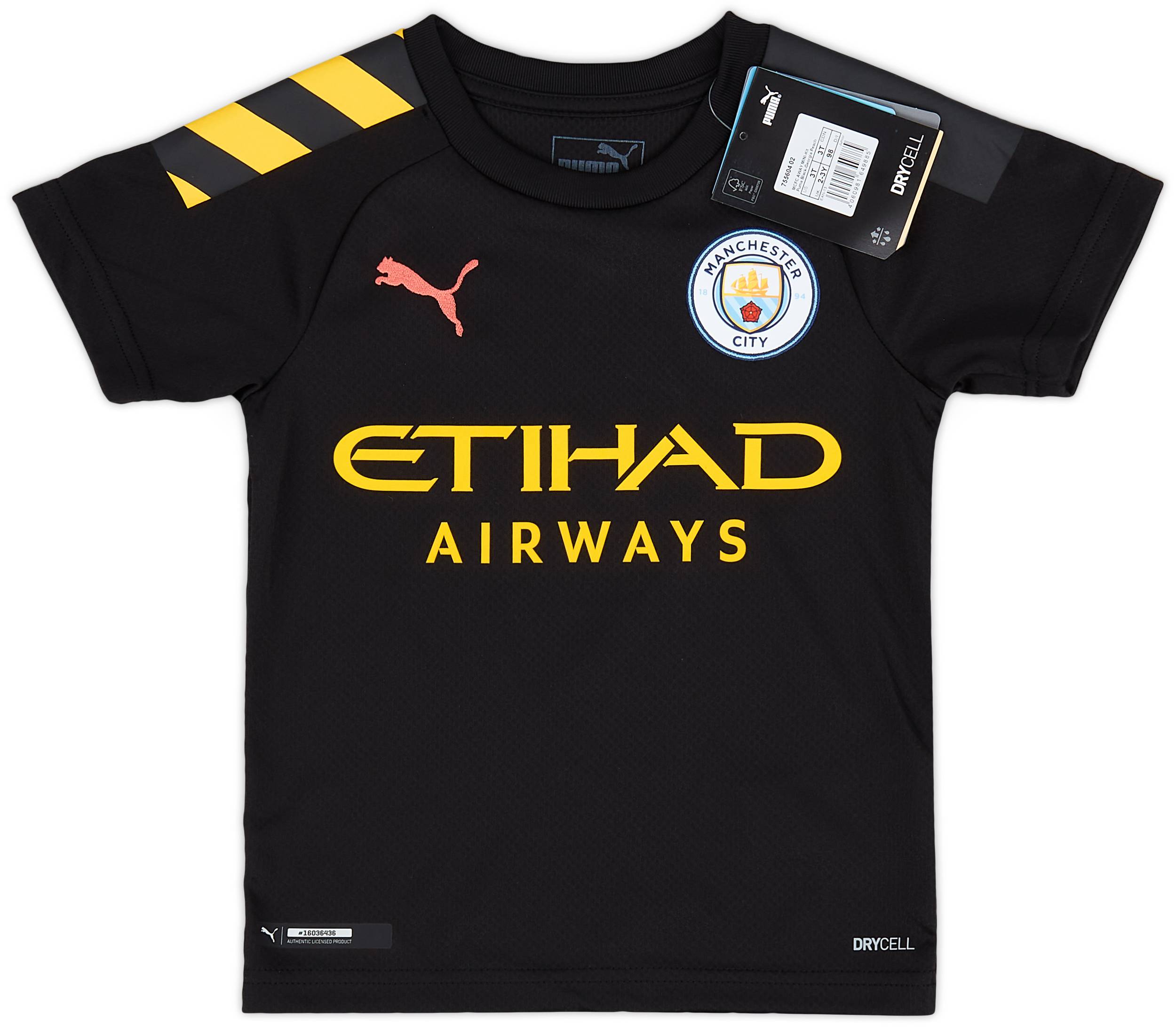 2019 20 Manchester City Away Full Kit 2 3 Years