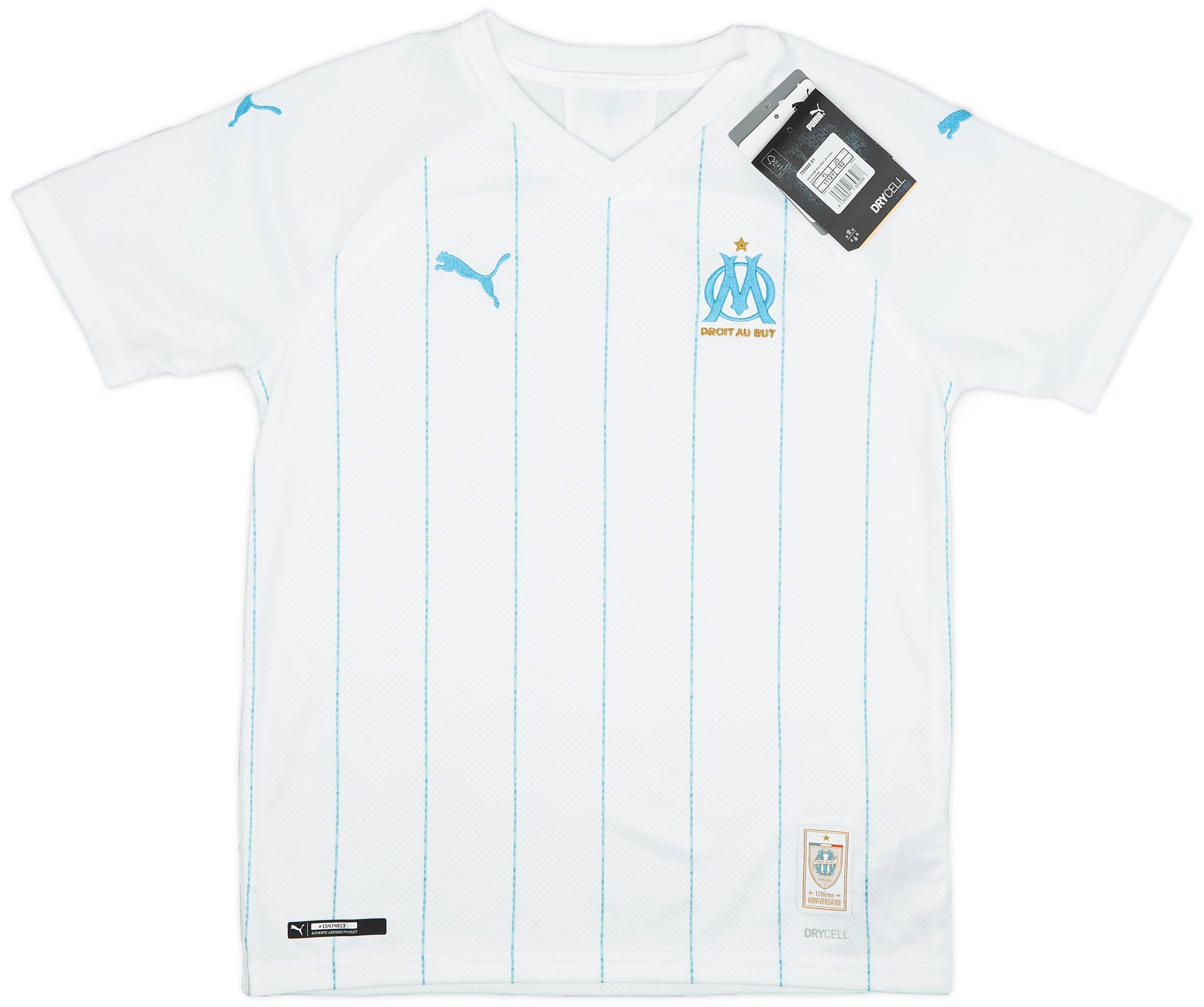 2019-20 Olympique Marseille Home Shirt - (KIDS)
