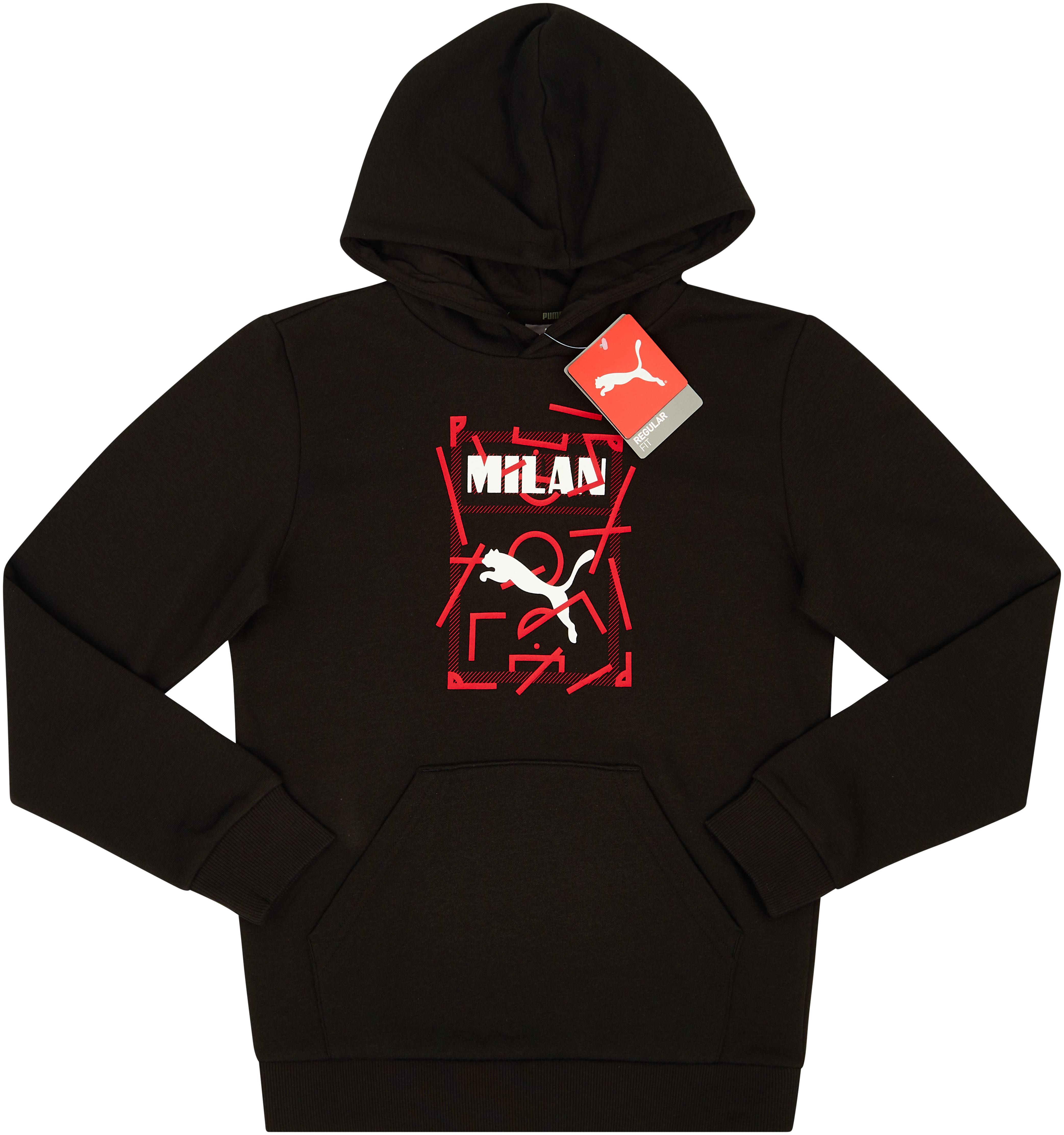 2019-20 AC Milan Puma DNA Hooded Top (KIDS