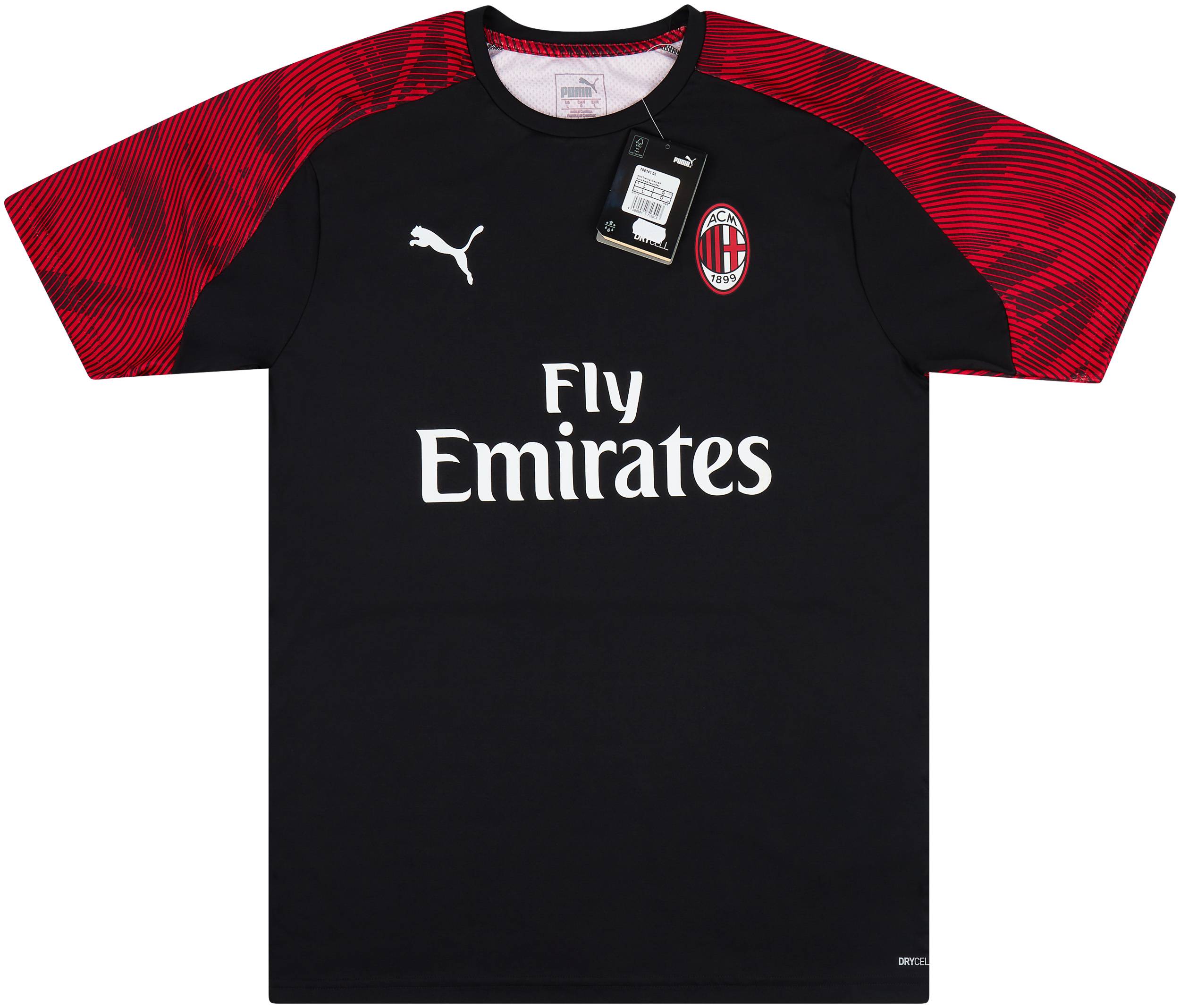 Soccer Jersey Ac Milan Uniform 2019 AC Milan Third Soccer Jersey
