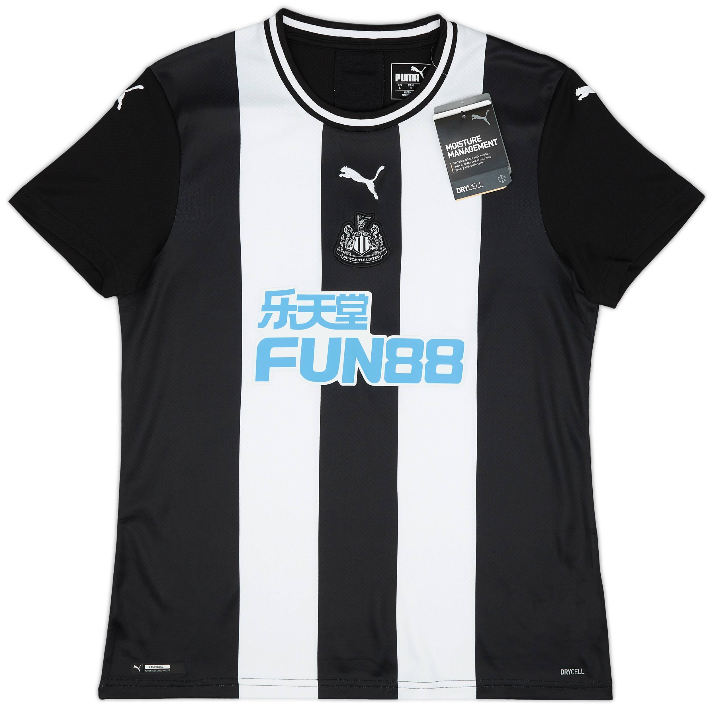 2019-20 Newcastle Home Shirt - (Womens)