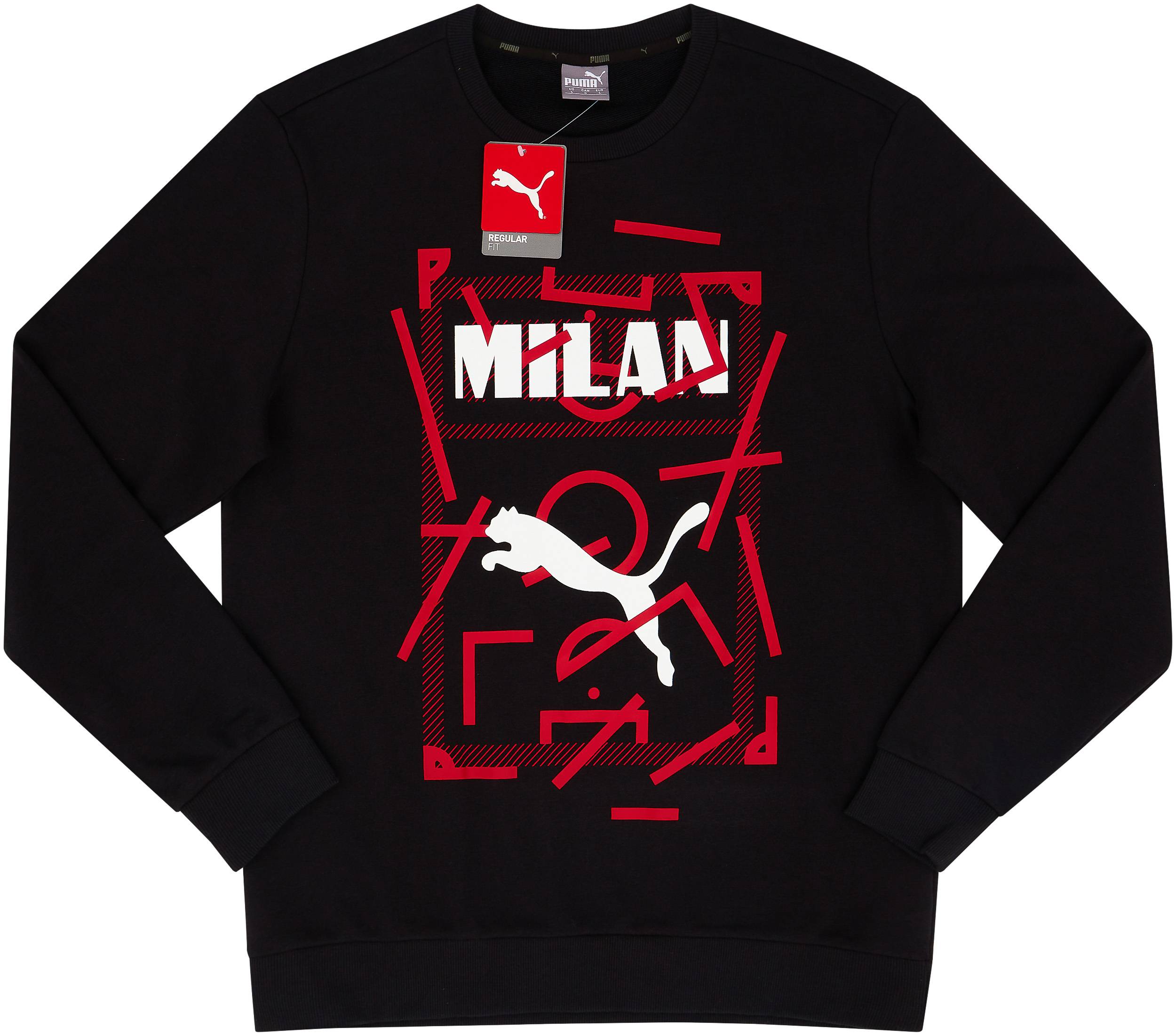 2019-20 AC Milan Puma DNA Sweat Top