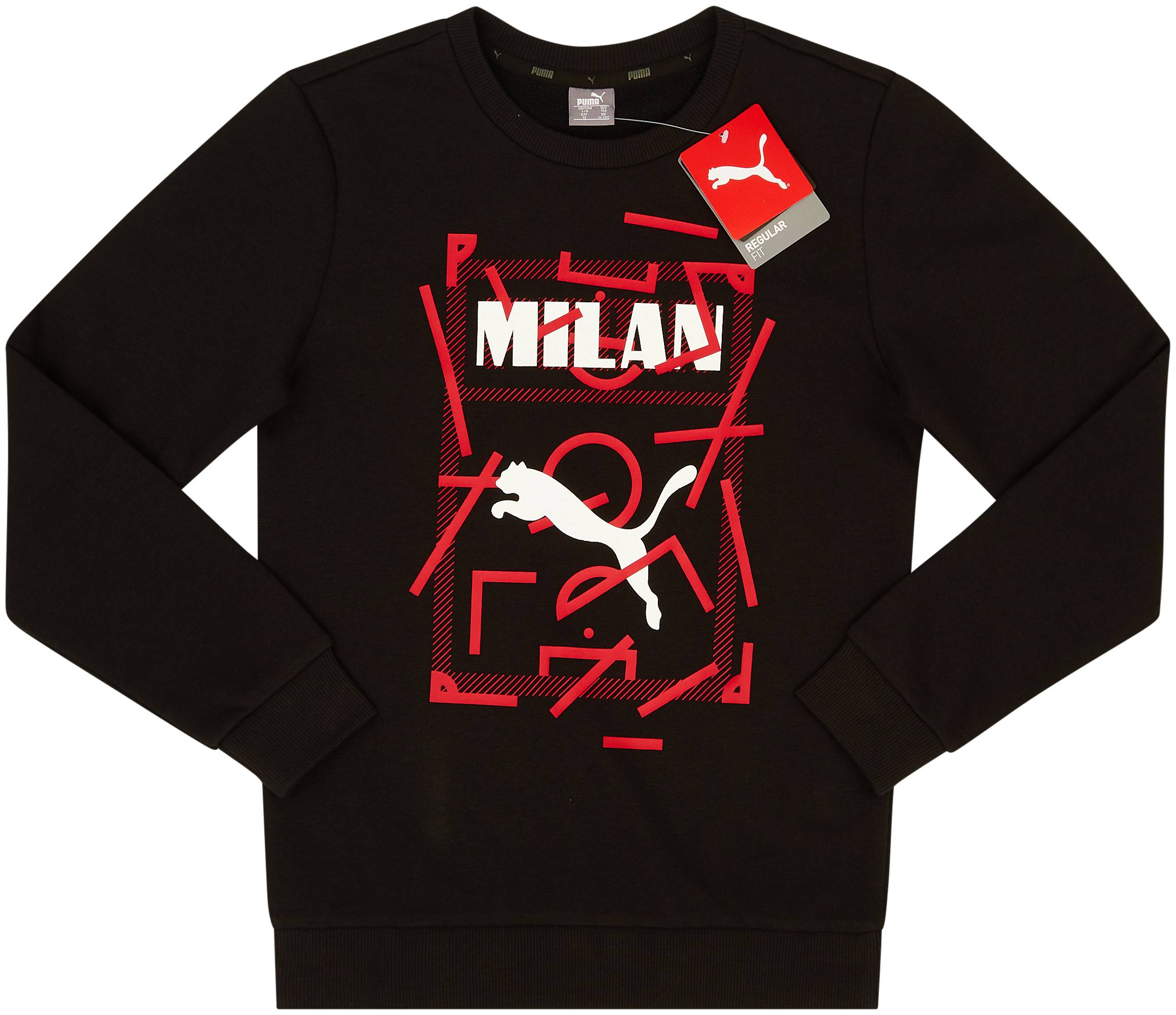 2019-20 AC Milan Puma DNA Sweat Top (KIDS)