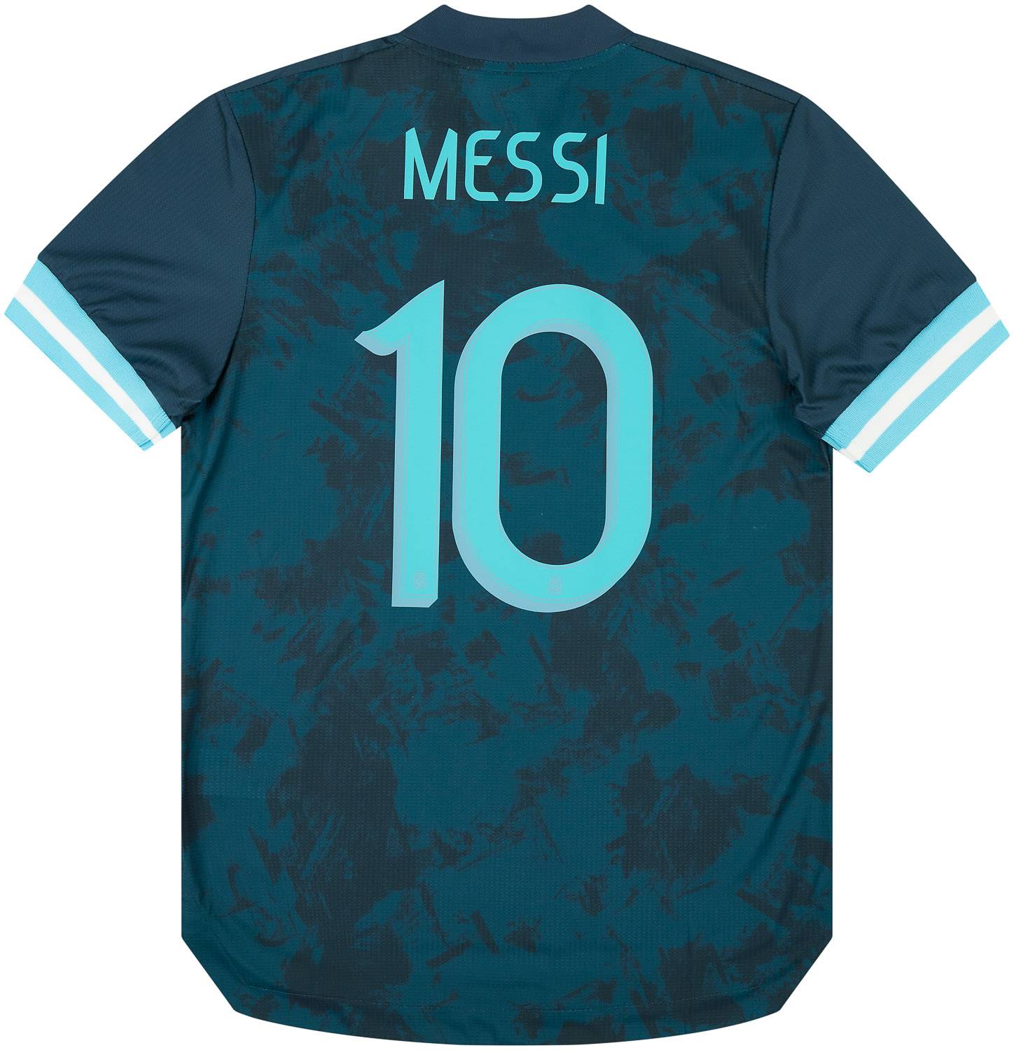 2020 22 Argentina Player Issue Away Shirt Messi 10 S