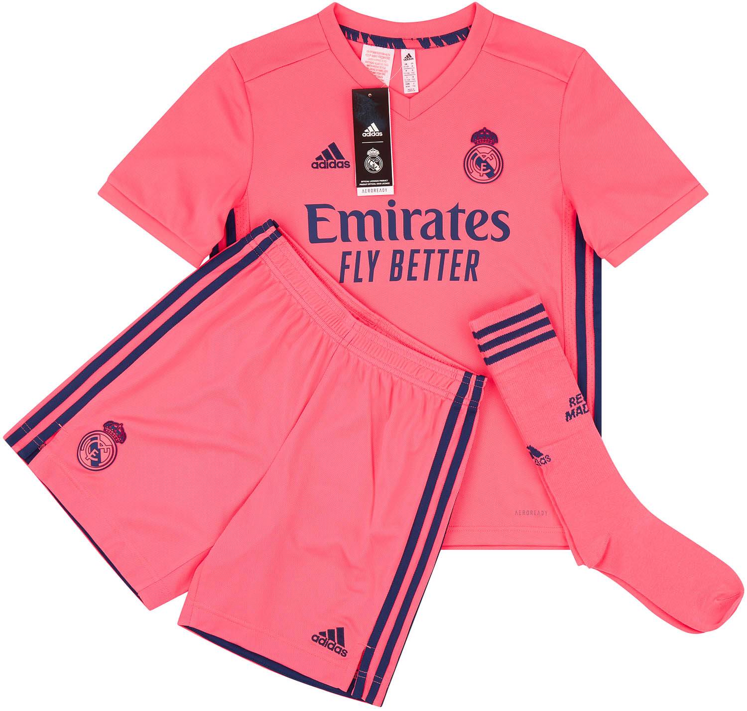 2020-21 Real Madrid Away Full Kit - NEW - (KIDS)
