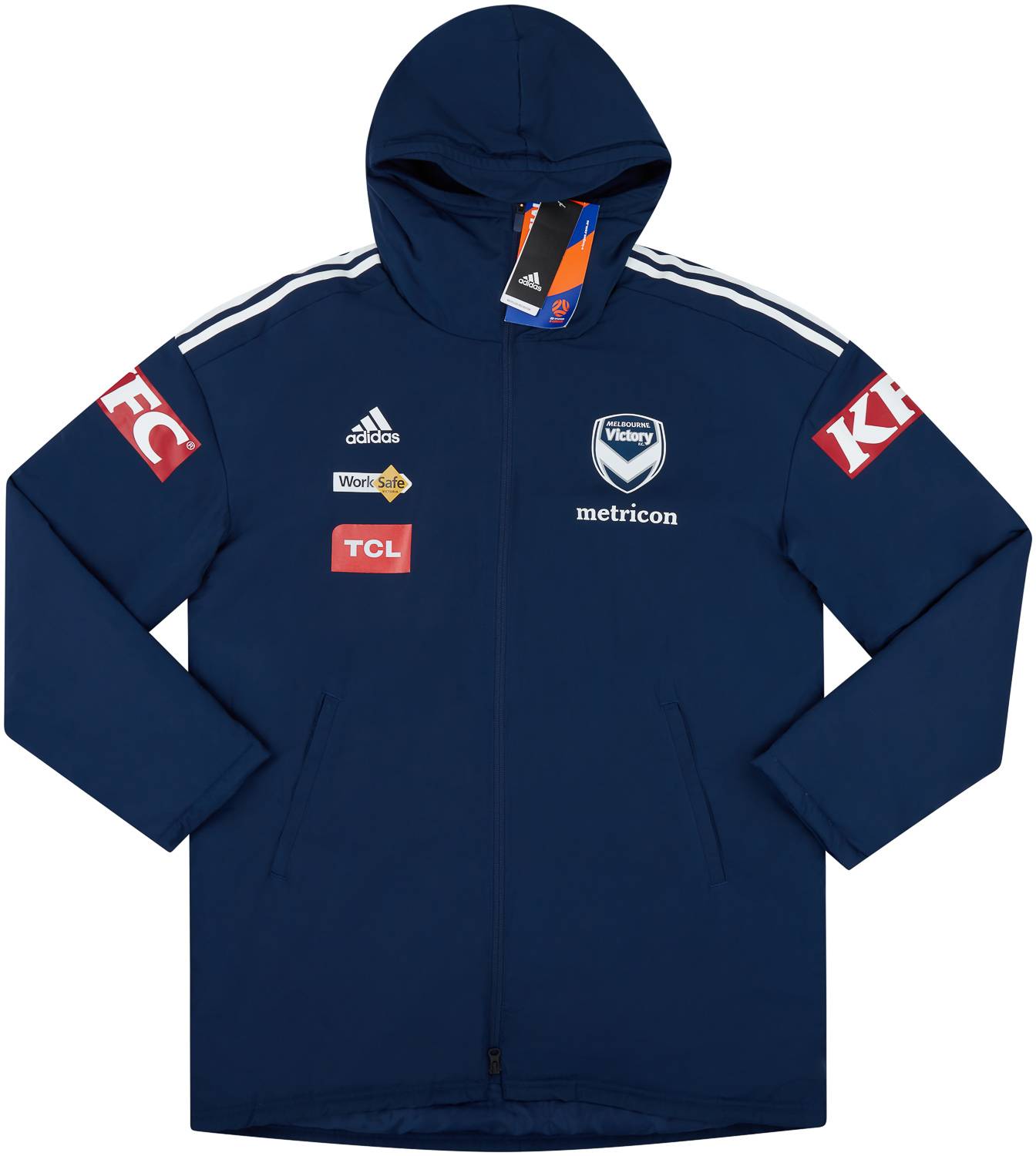 Adidas padded parka 2025