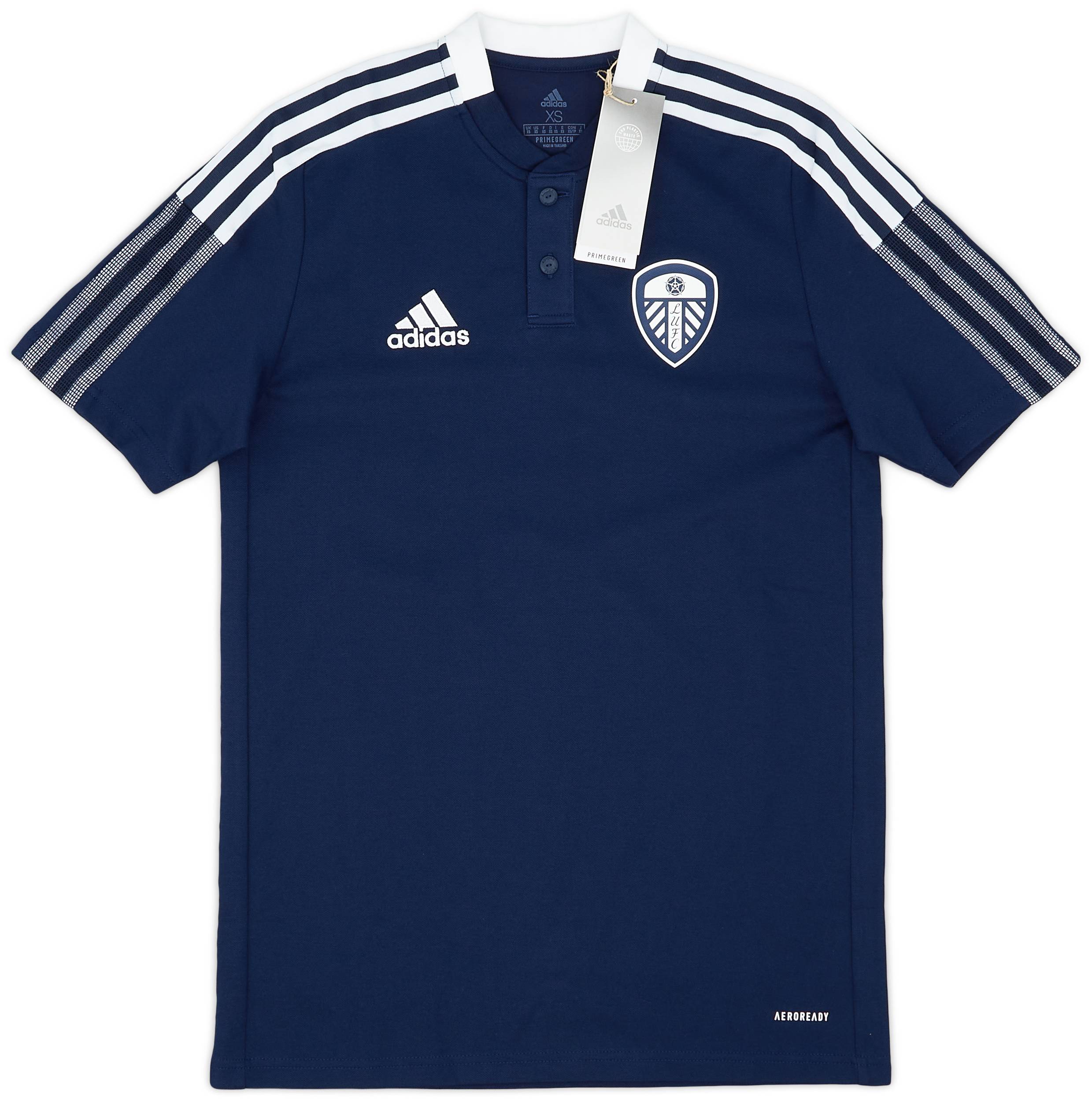 2021 22 Leeds United adidas Polo T Shirt XS