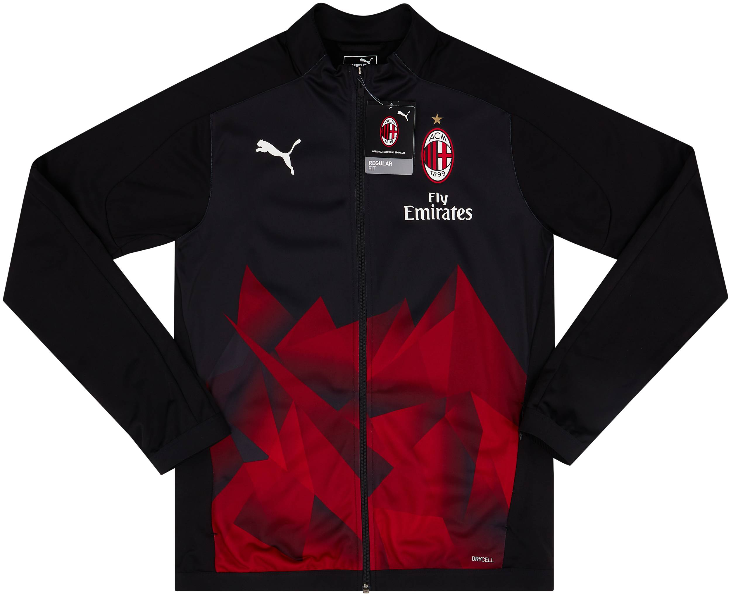 2019-20 AC Milan Puma Stadium Jacket (KIDS)