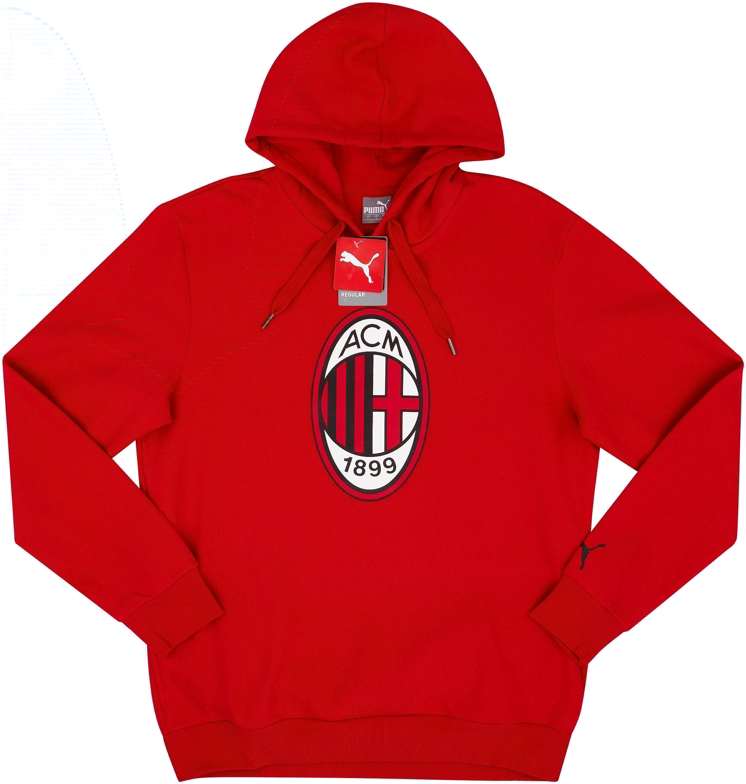 2019-20 AC Milan Puma Hooded Logo Top