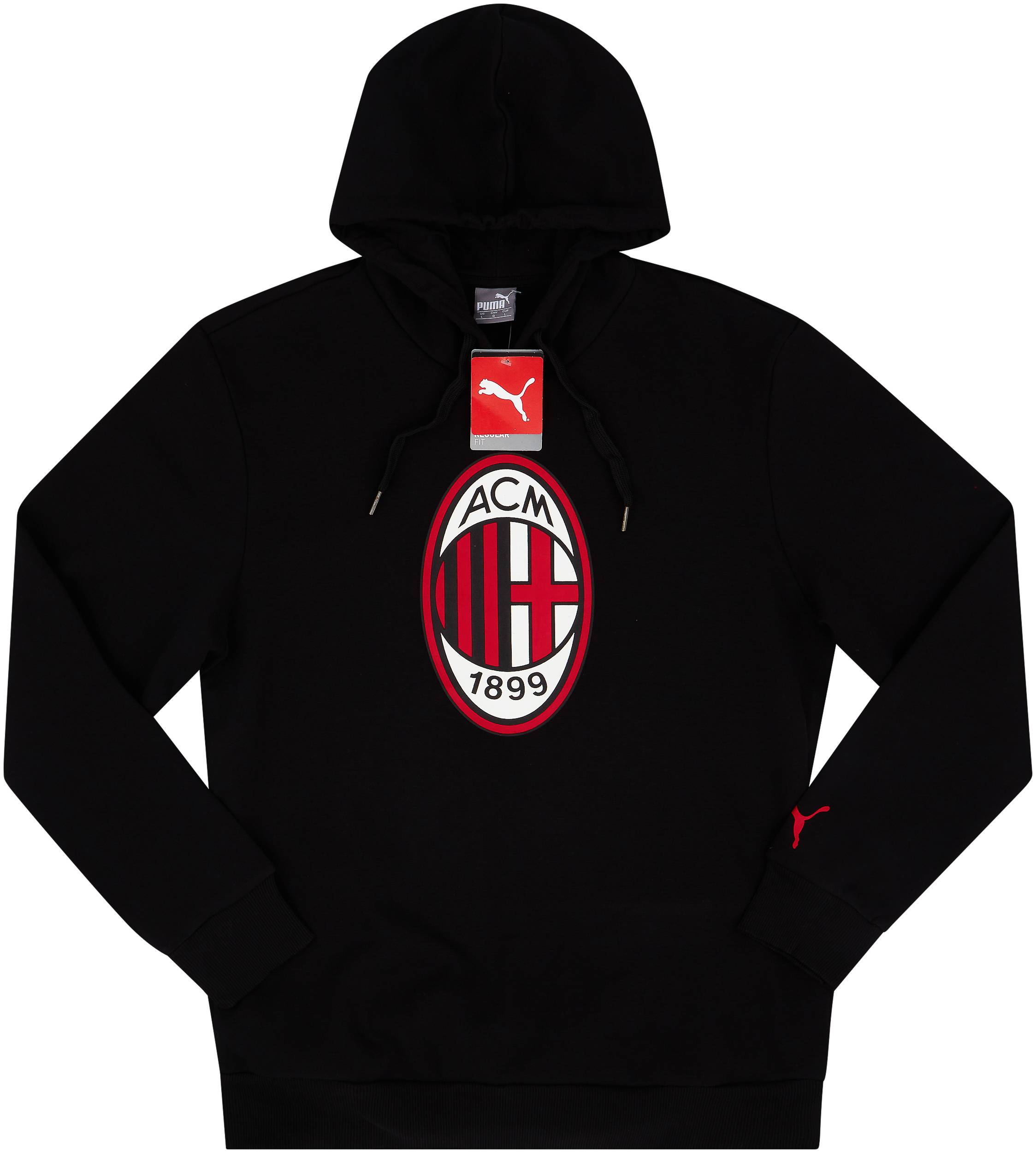 2019-20 AC Milan Puma Hooded Logo Top