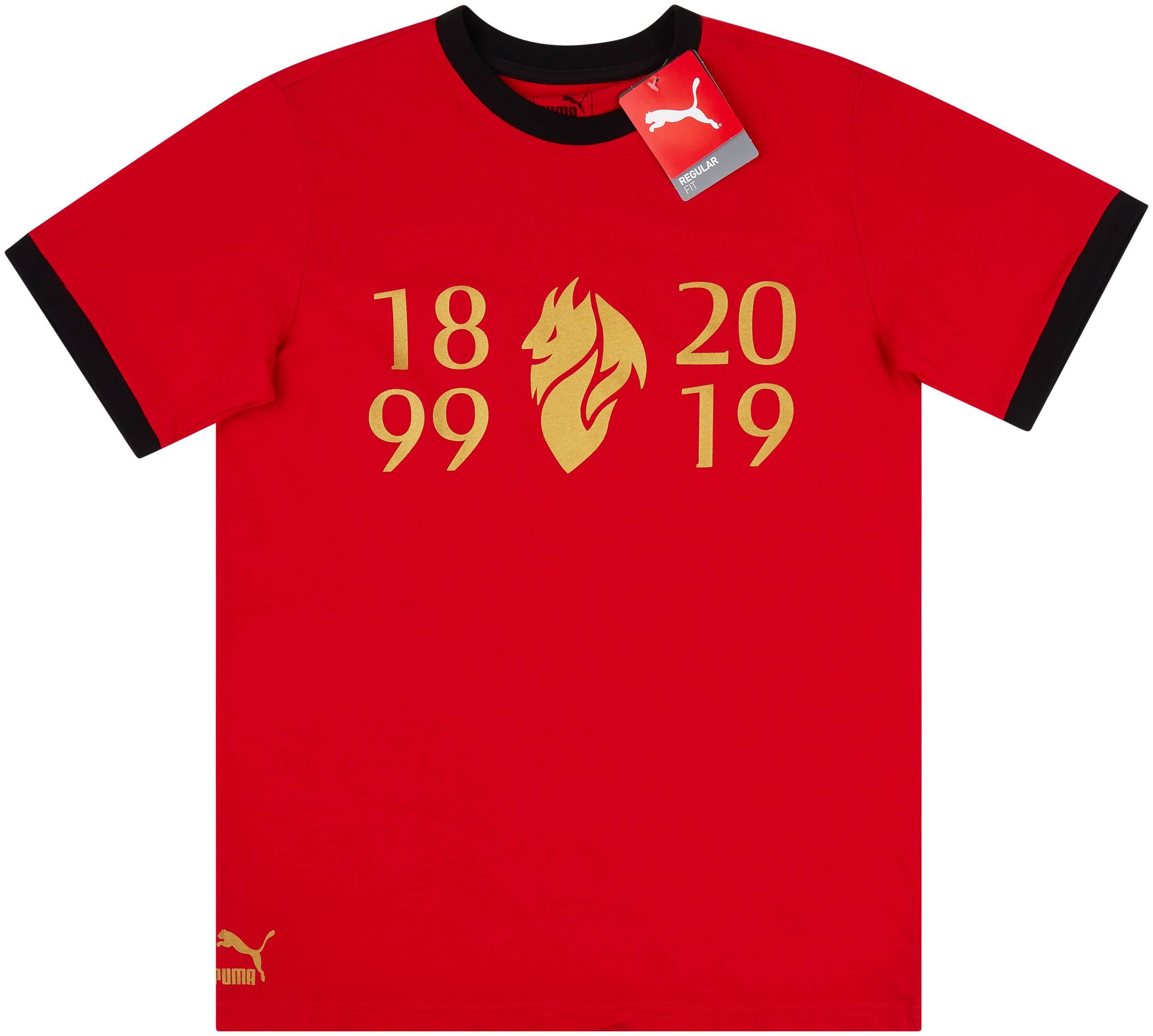 2019-20 AC Milan Puma 120th Anniversary Tee KIDS