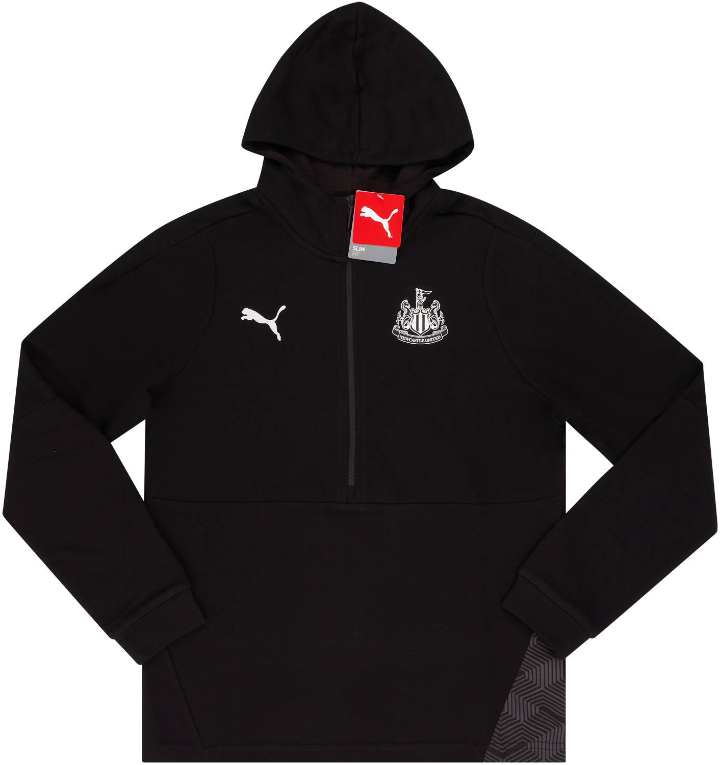 2020-21 Newcastle Puma 1/2 Zip Hooded Top