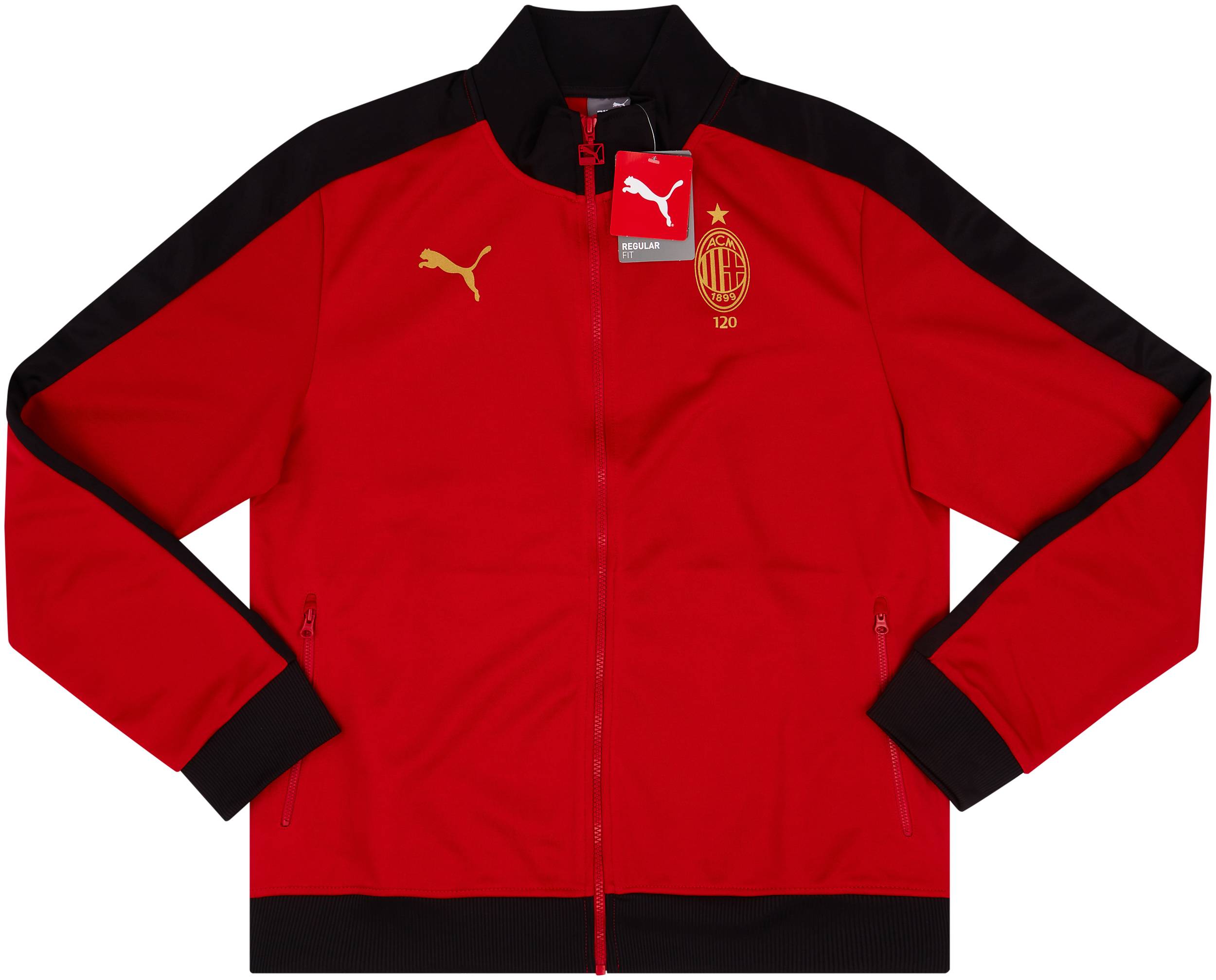 2019-20 AC Milan Puma T7 120th Anniversary Track Jacket