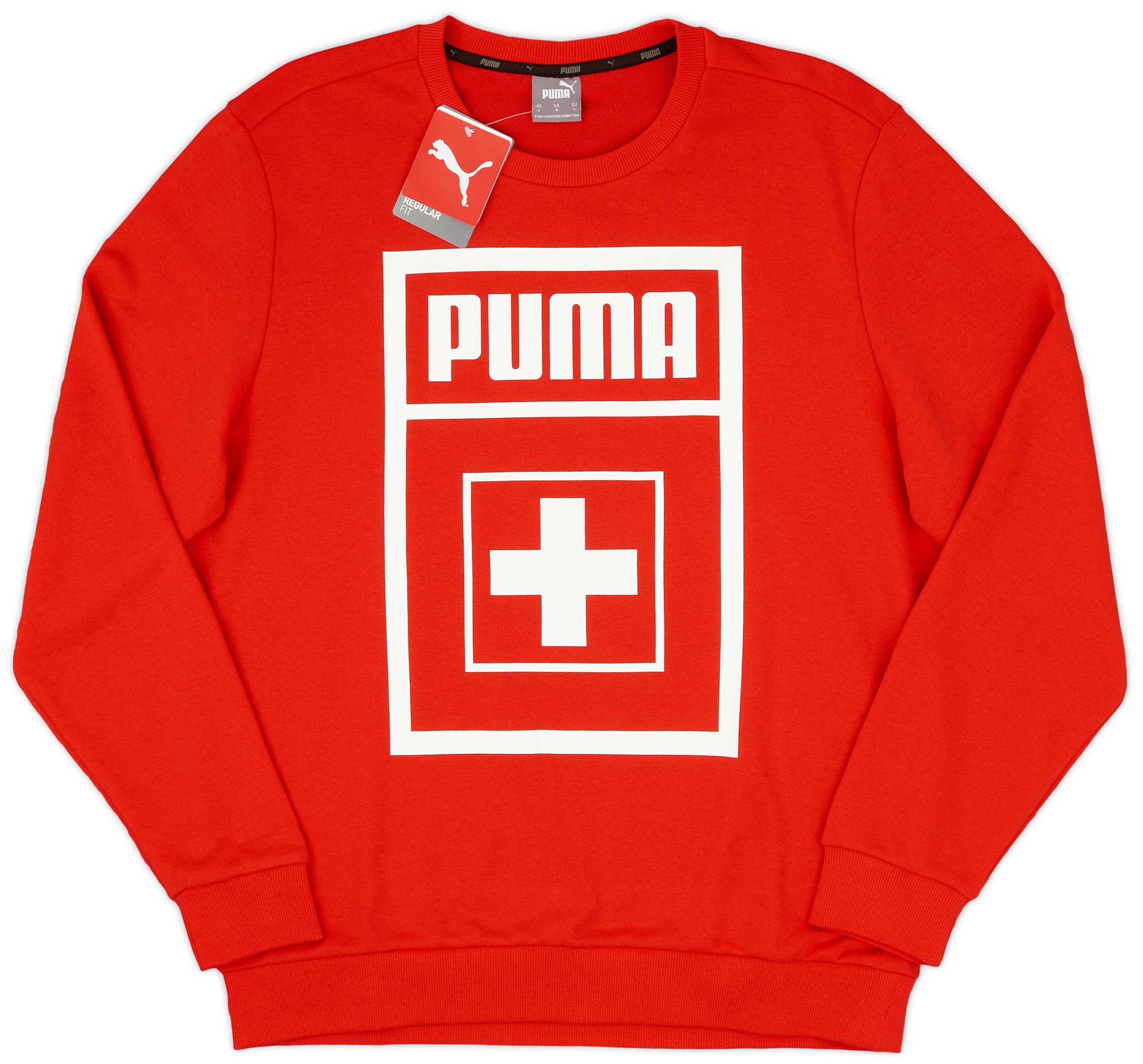 2020-21 Switzerland Puma Sweat Top - (L)