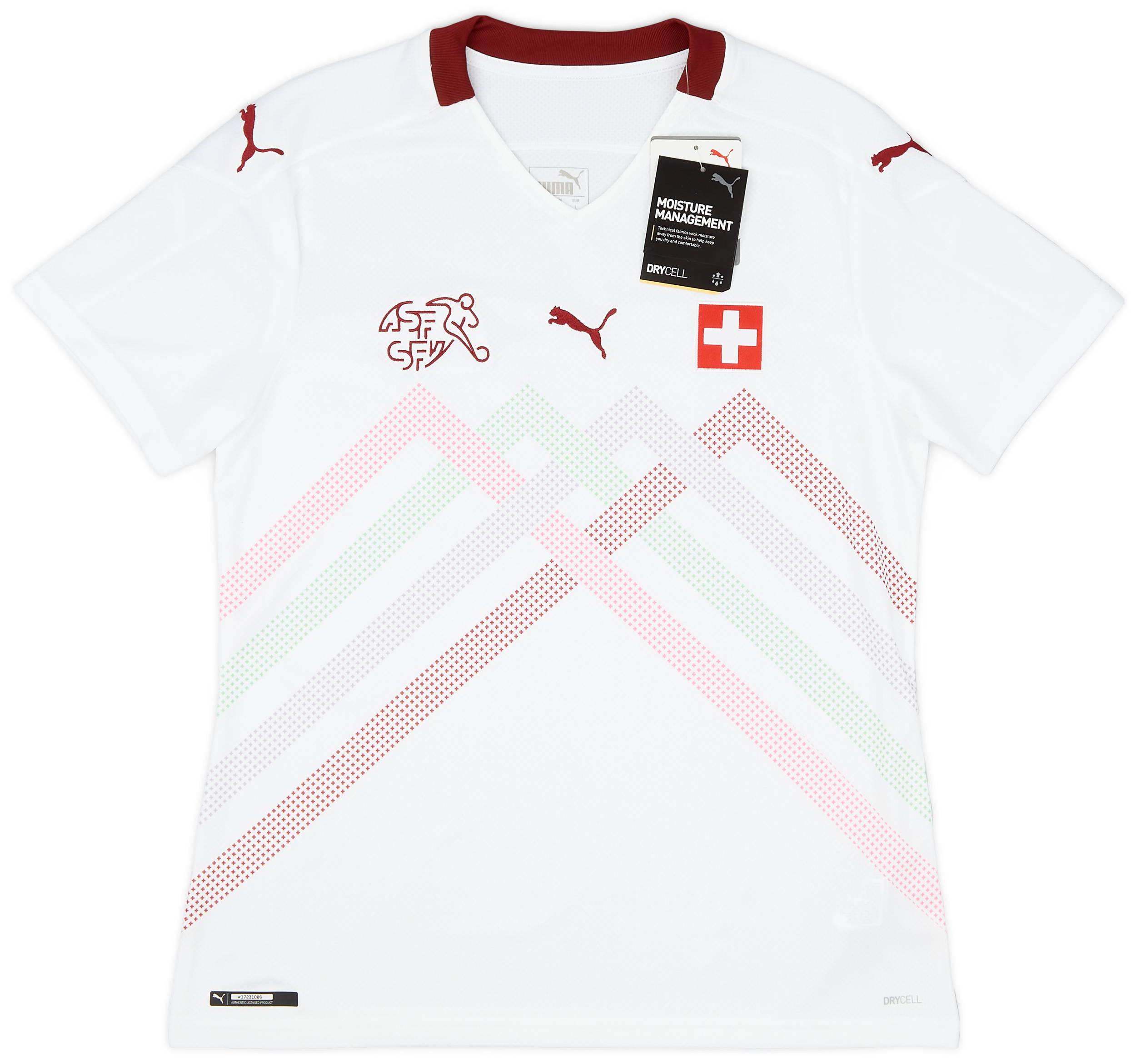 2020-21 Switzerland Away Shirt Womens