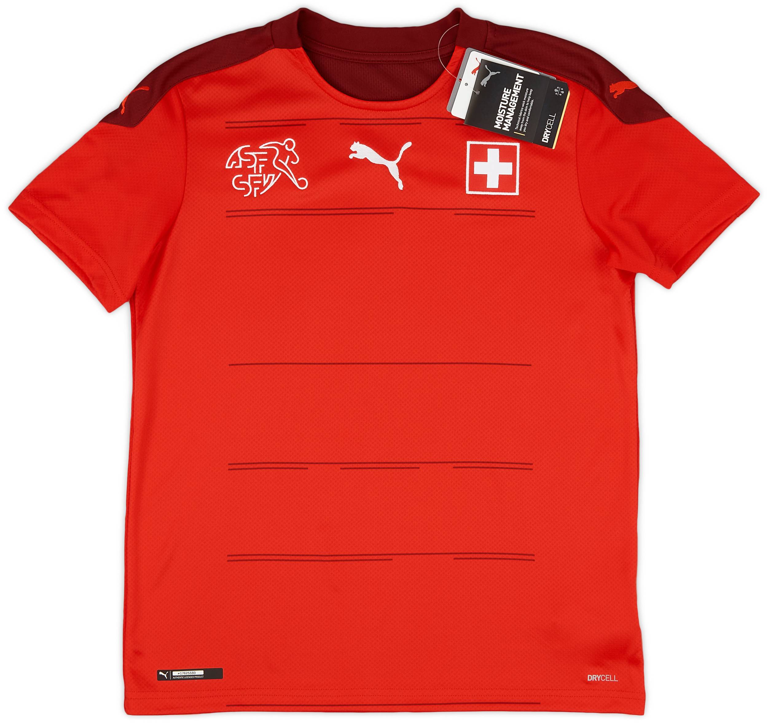 2020-21 Switzerland Home Shirt - KIDS