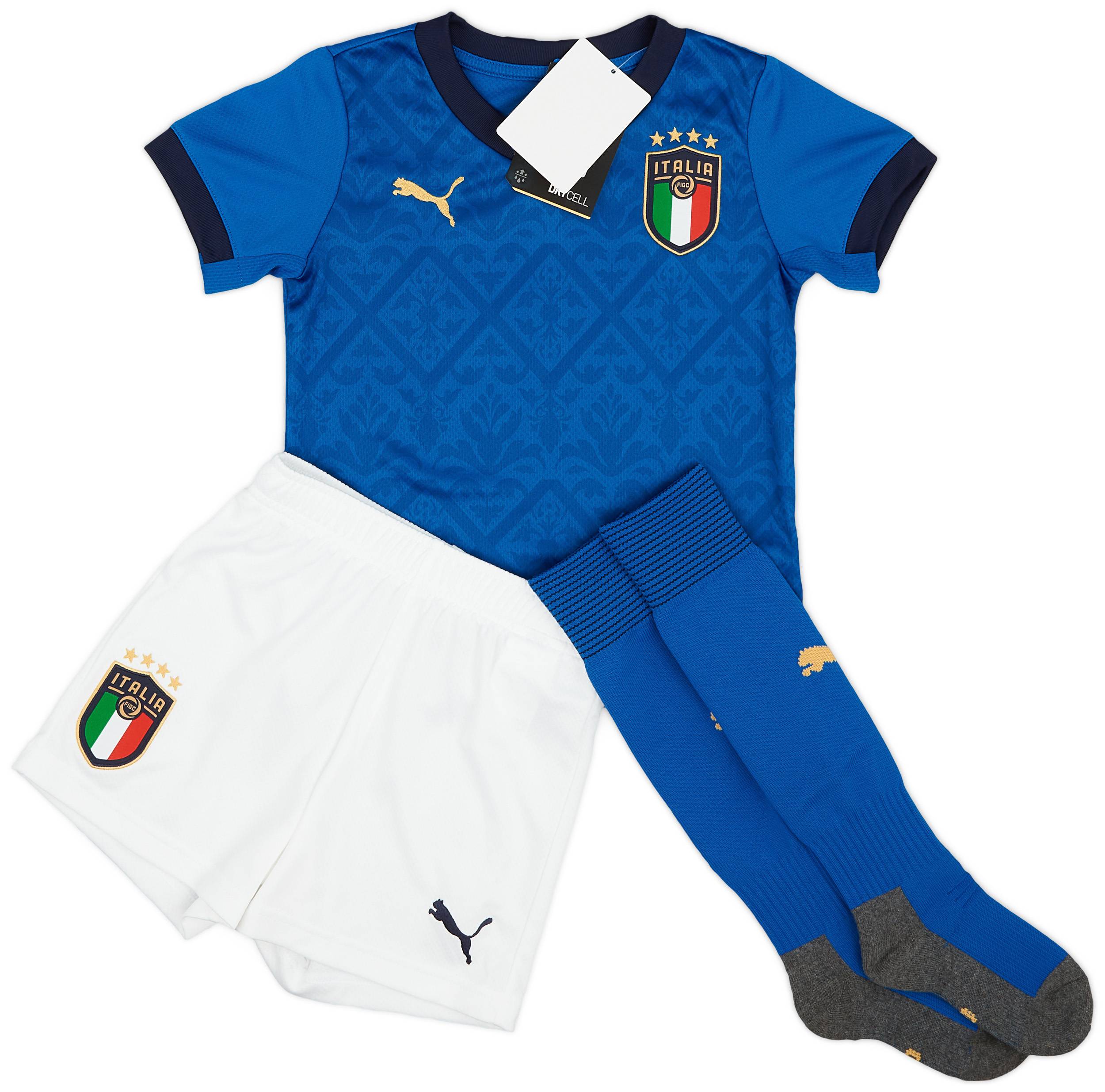 2020-21 Italy Home Shirt & Shorts Kit (4-5 Years)