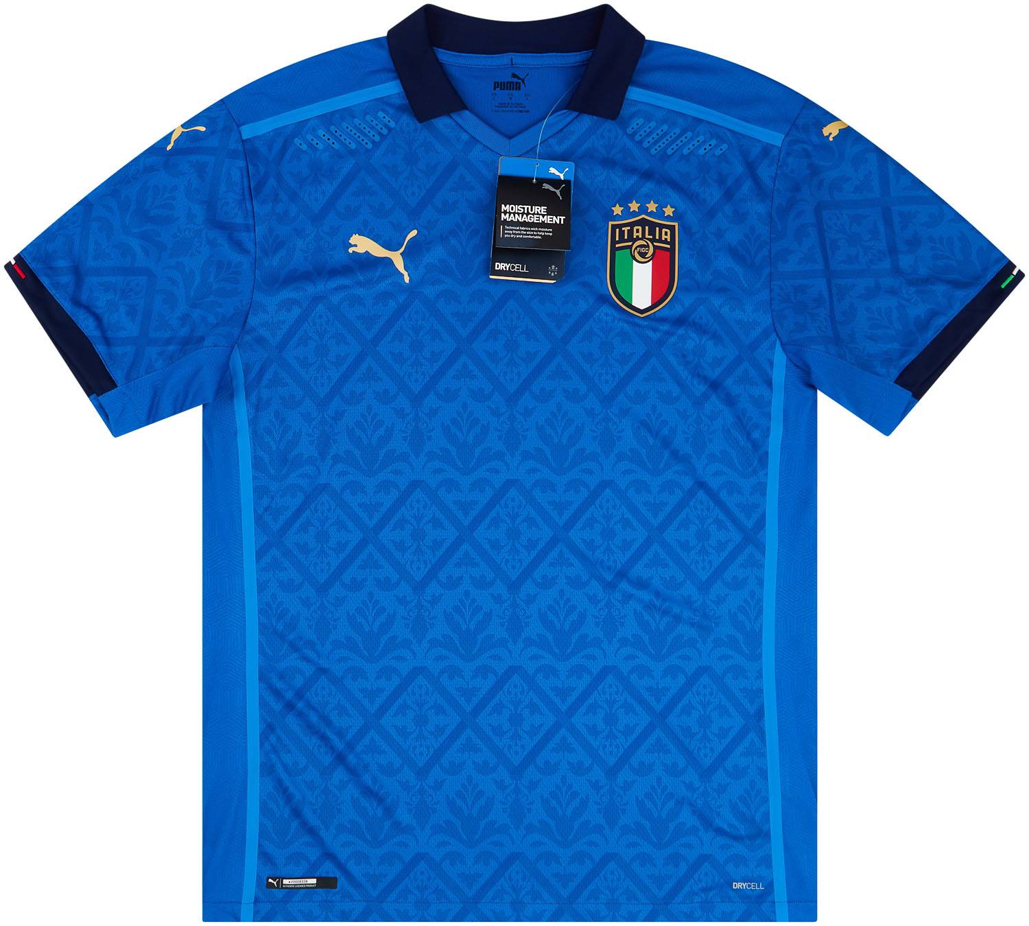 2020-21 Italy Player Issue Pro Home Shirt