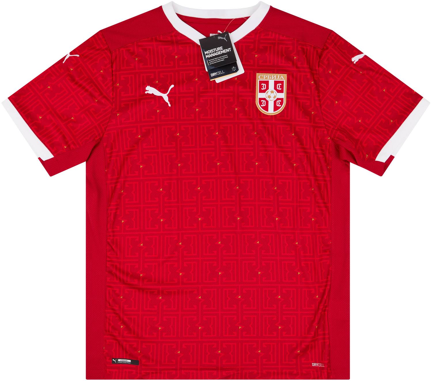 2020-21 Serbia Home Shirt - NEW