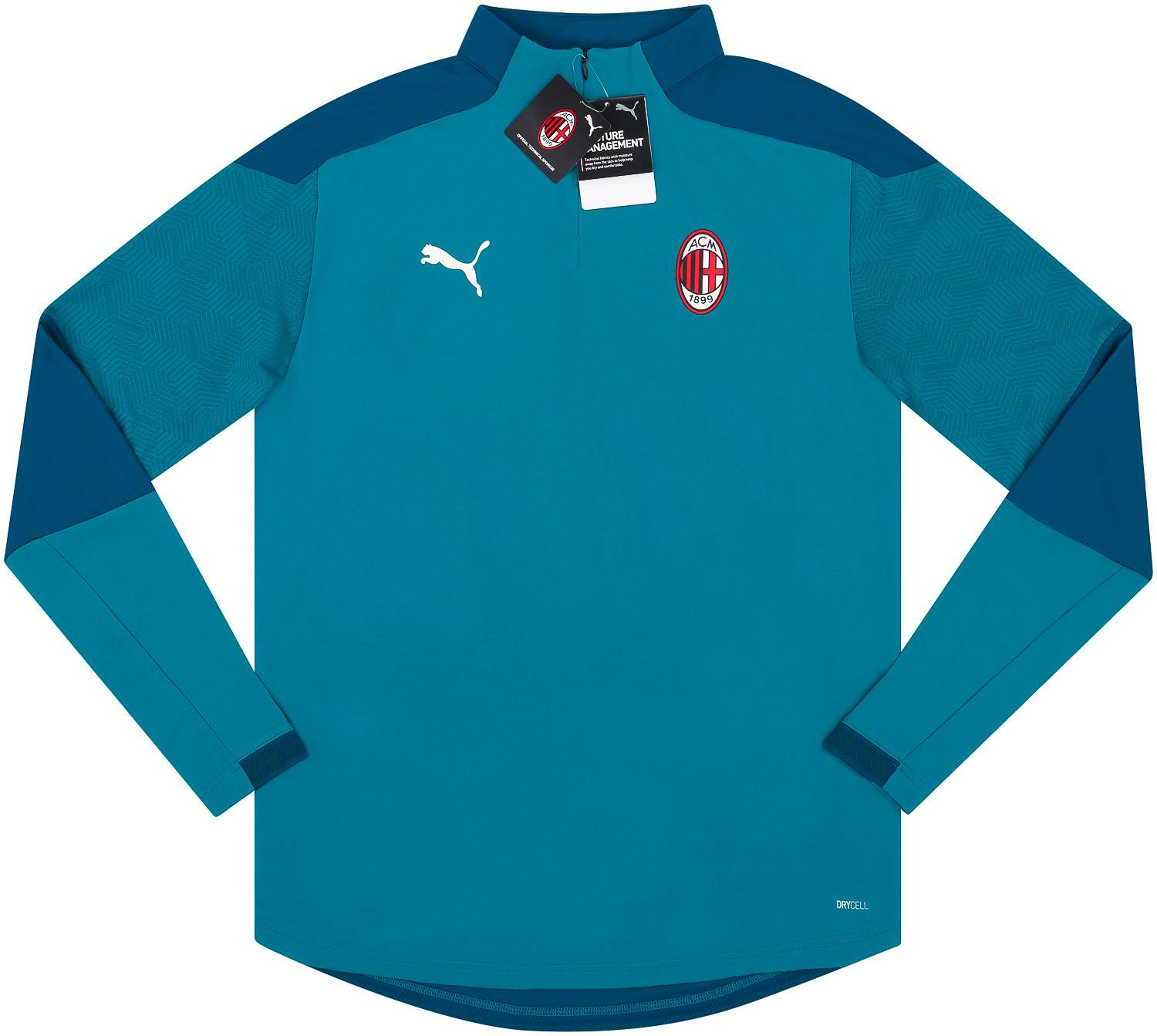 2020-21 AC Milan Puma 1/4 Zip Training Top