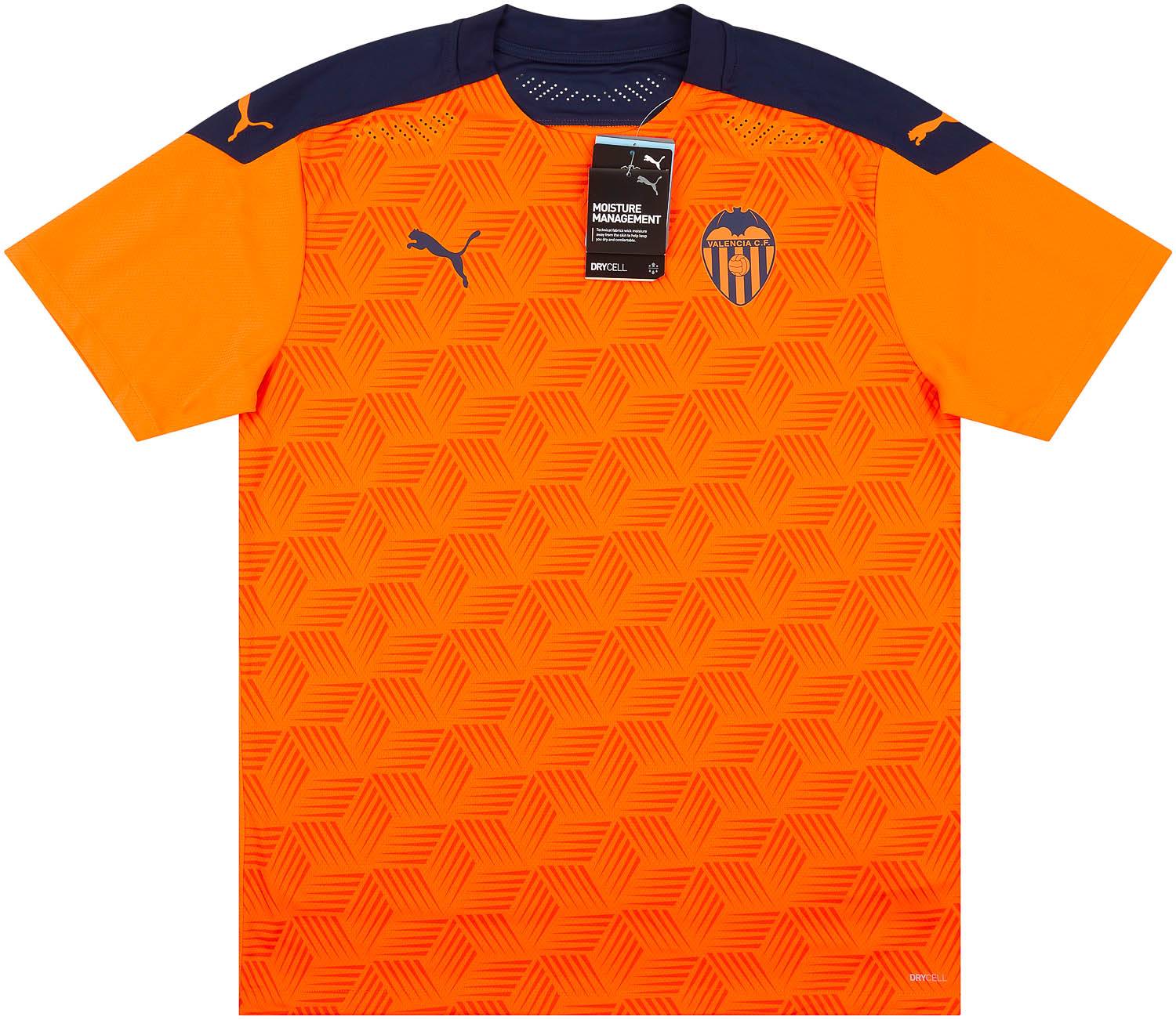 2020-21 Valencia Player Issue Away Shirt