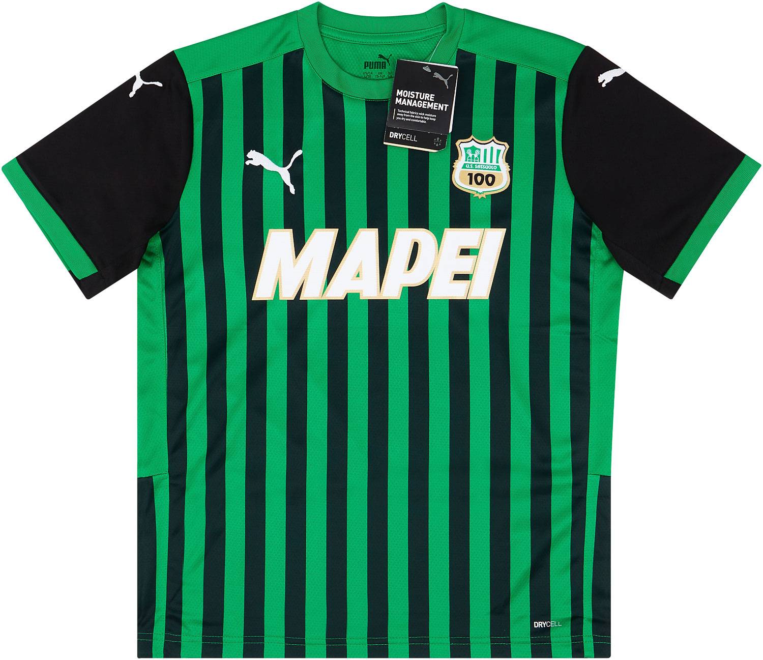 2020-21 Sassuolo Home Shirt (KIDS)