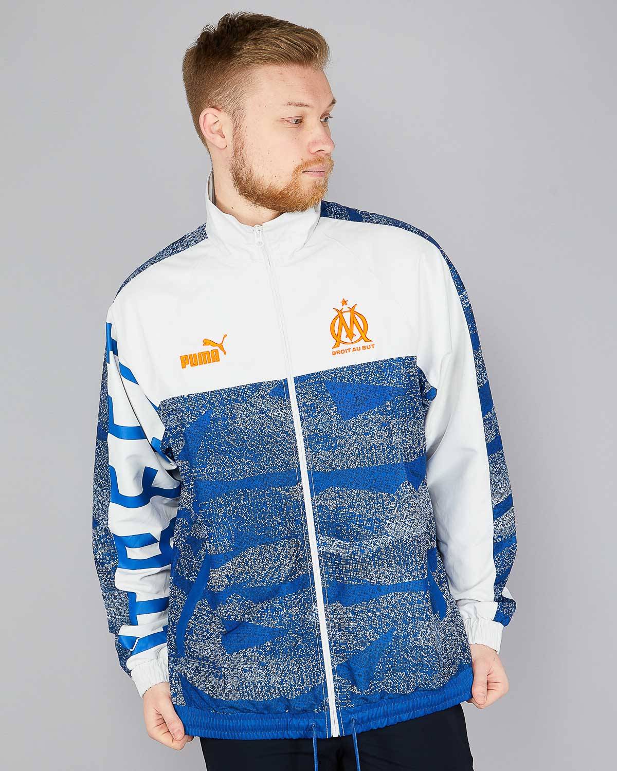 2021 22 Olympique Marseille Puma Street Soccer Track Jacket