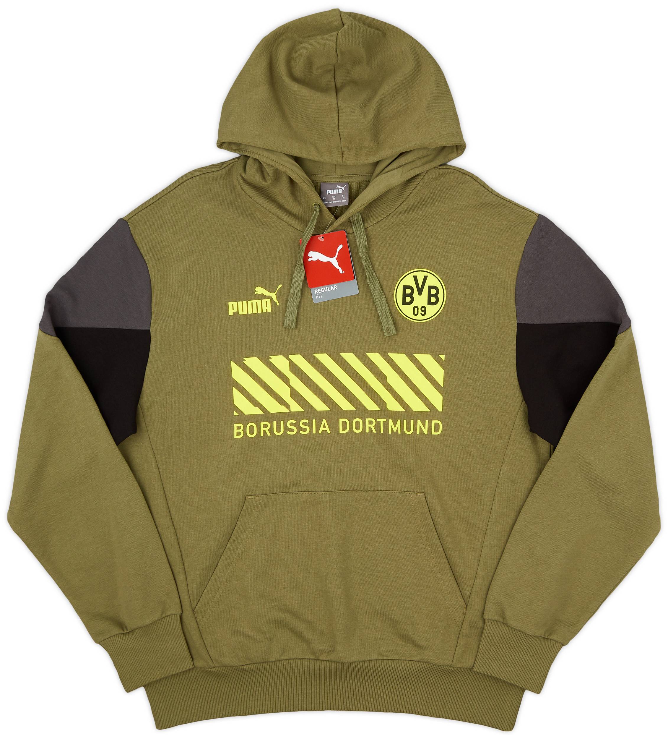 2021 22 Borussia Dortmund Puma ftblCulture Hooded Top S
