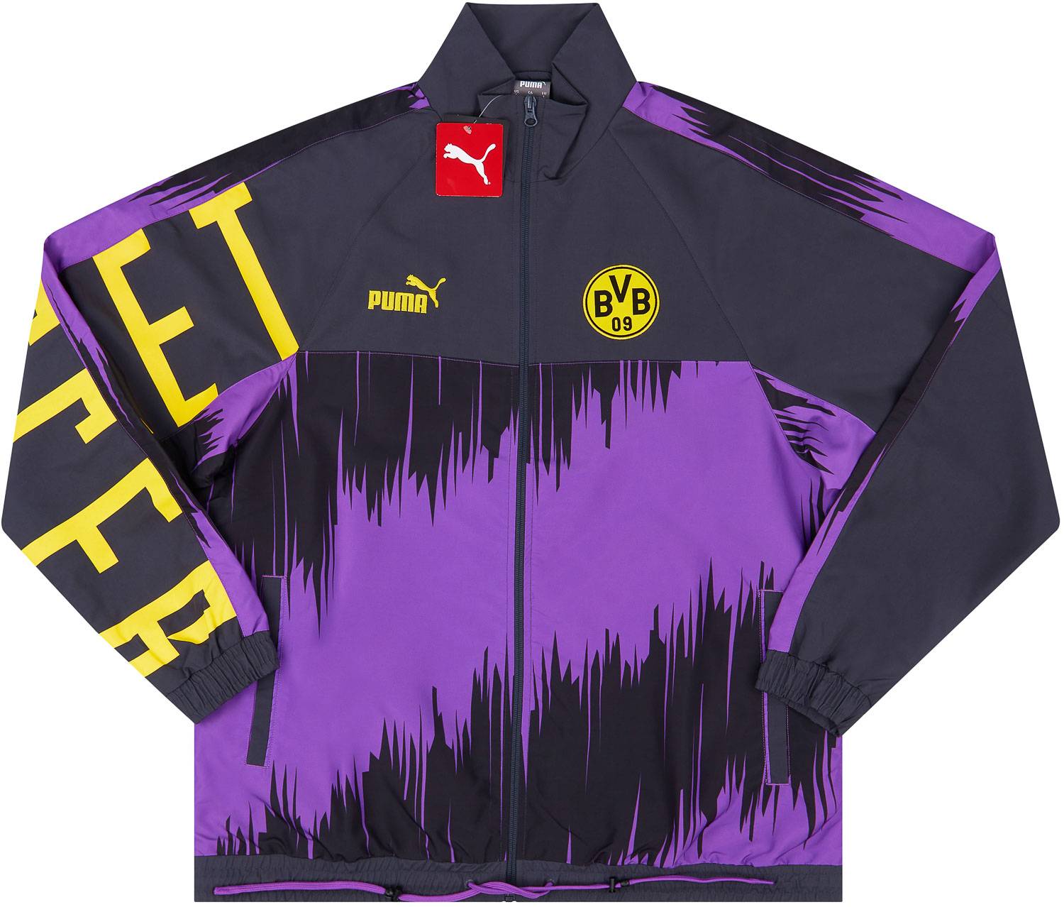 2021-22 Borussia Dortmund Puma Street Soccer Track Jacket - NEW