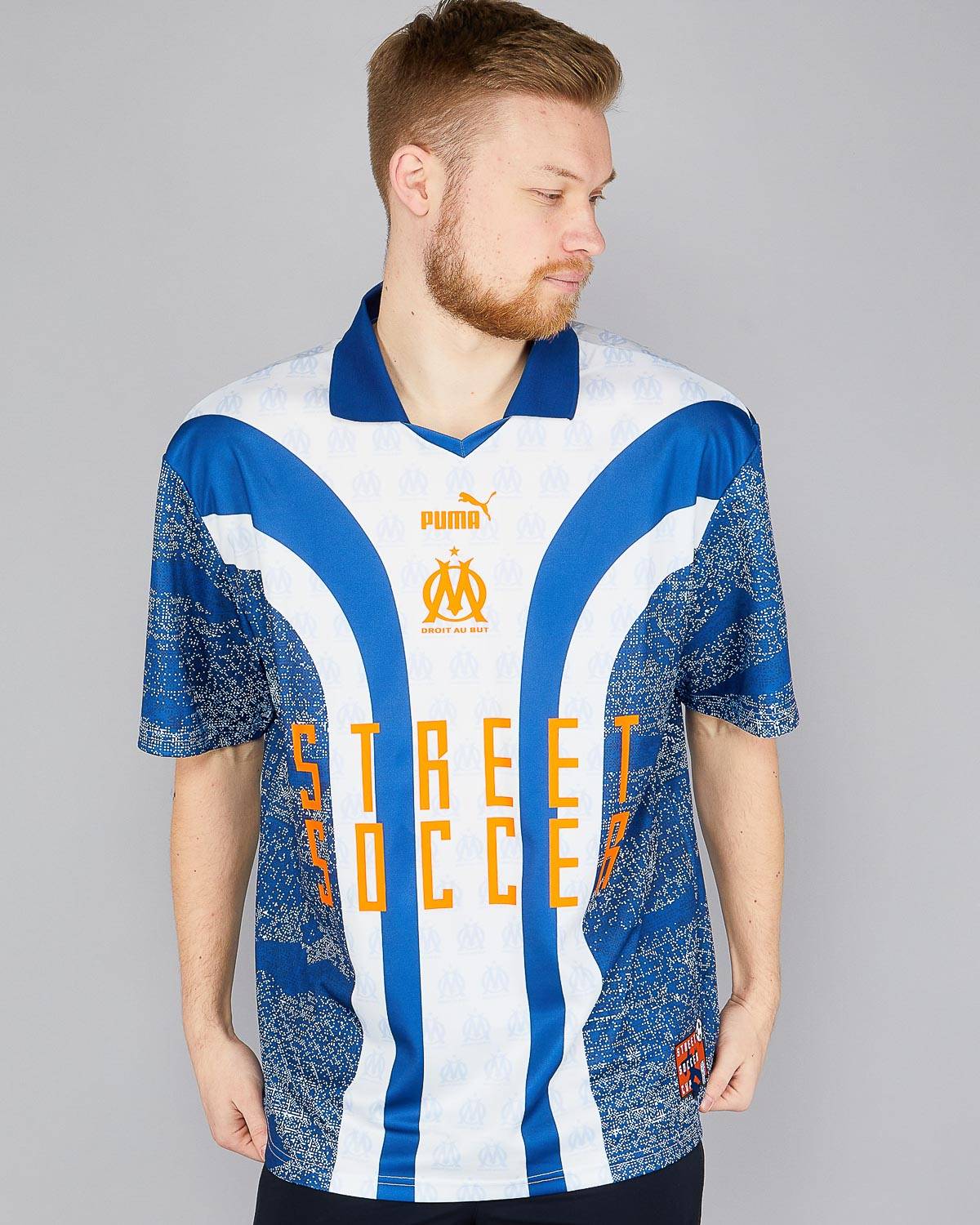 2021-22 Olympique Marseille Puma Street Soccer Shirt #10 - NEW